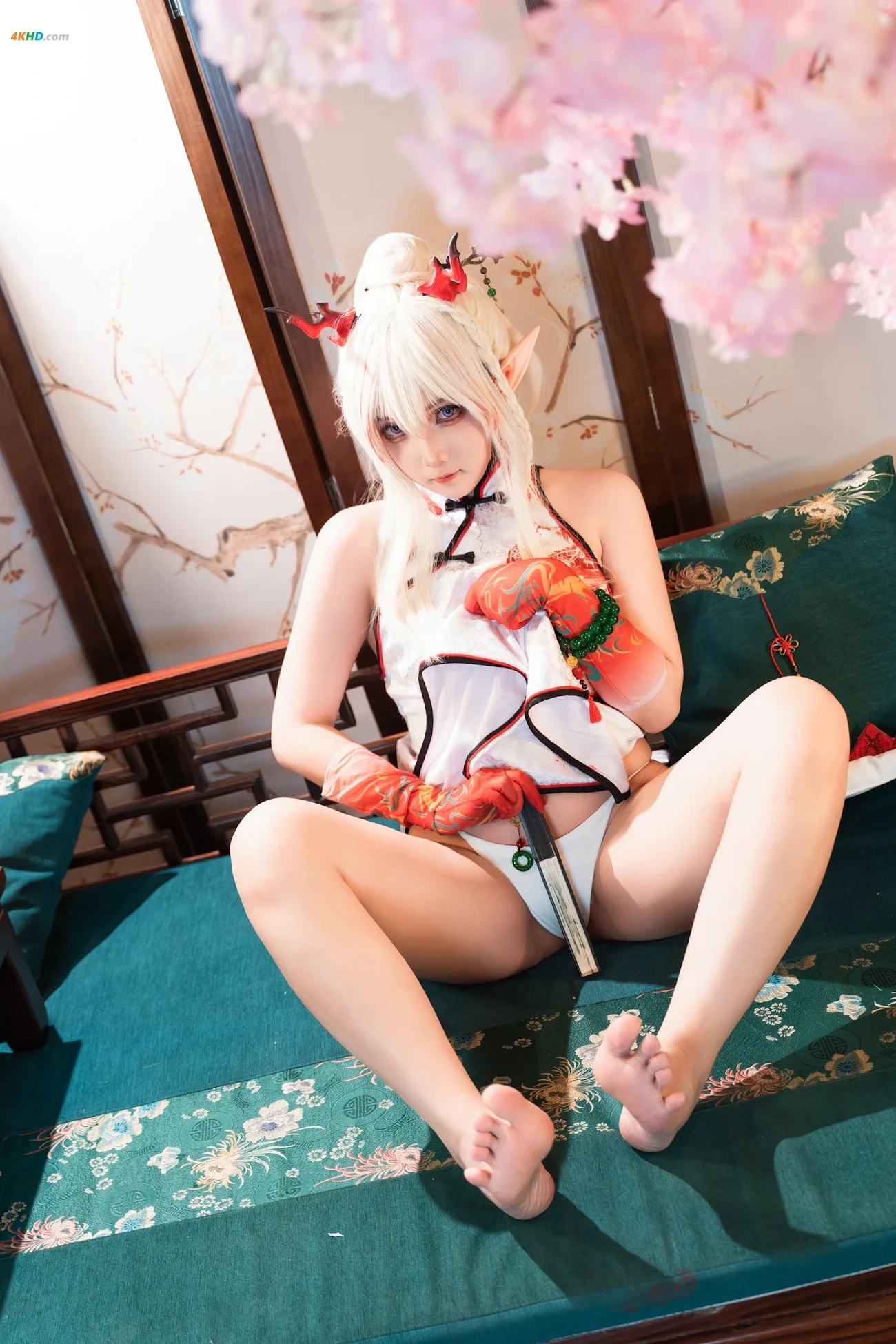 [AYaBeiFaXianLeAya&XiaoHeTianJiu] Nian & Dusk Chinese Dress — photo 29