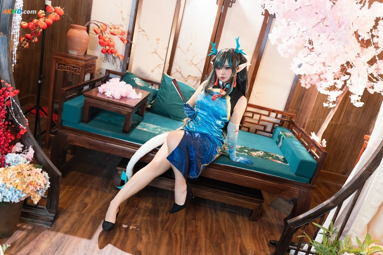 [AYaBeiFaXianLeAya&XiaoHeTianJiu] Nian & Dusk Chinese Dress — photo 49