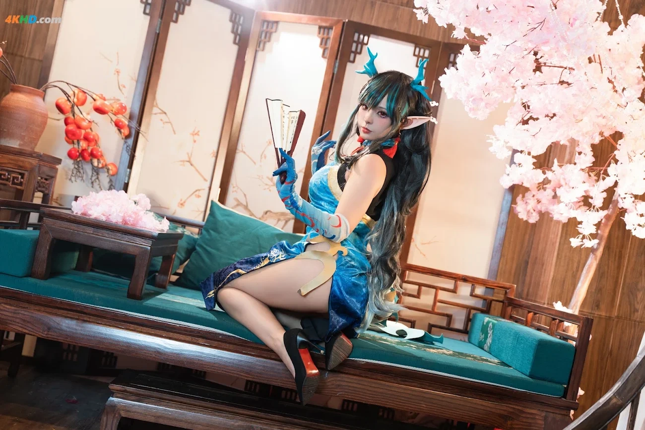 [AYaBeiFaXianLeAya&XiaoHeTianJiu] Nian & Dusk Chinese Dress — photo 55