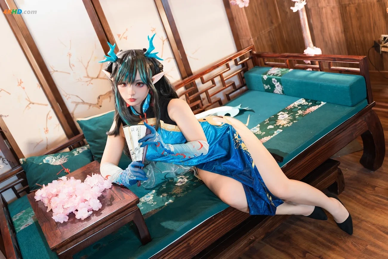 [AYaBeiFaXianLeAya&XiaoHeTianJiu] Nian & Dusk Chinese Dress — photo 56