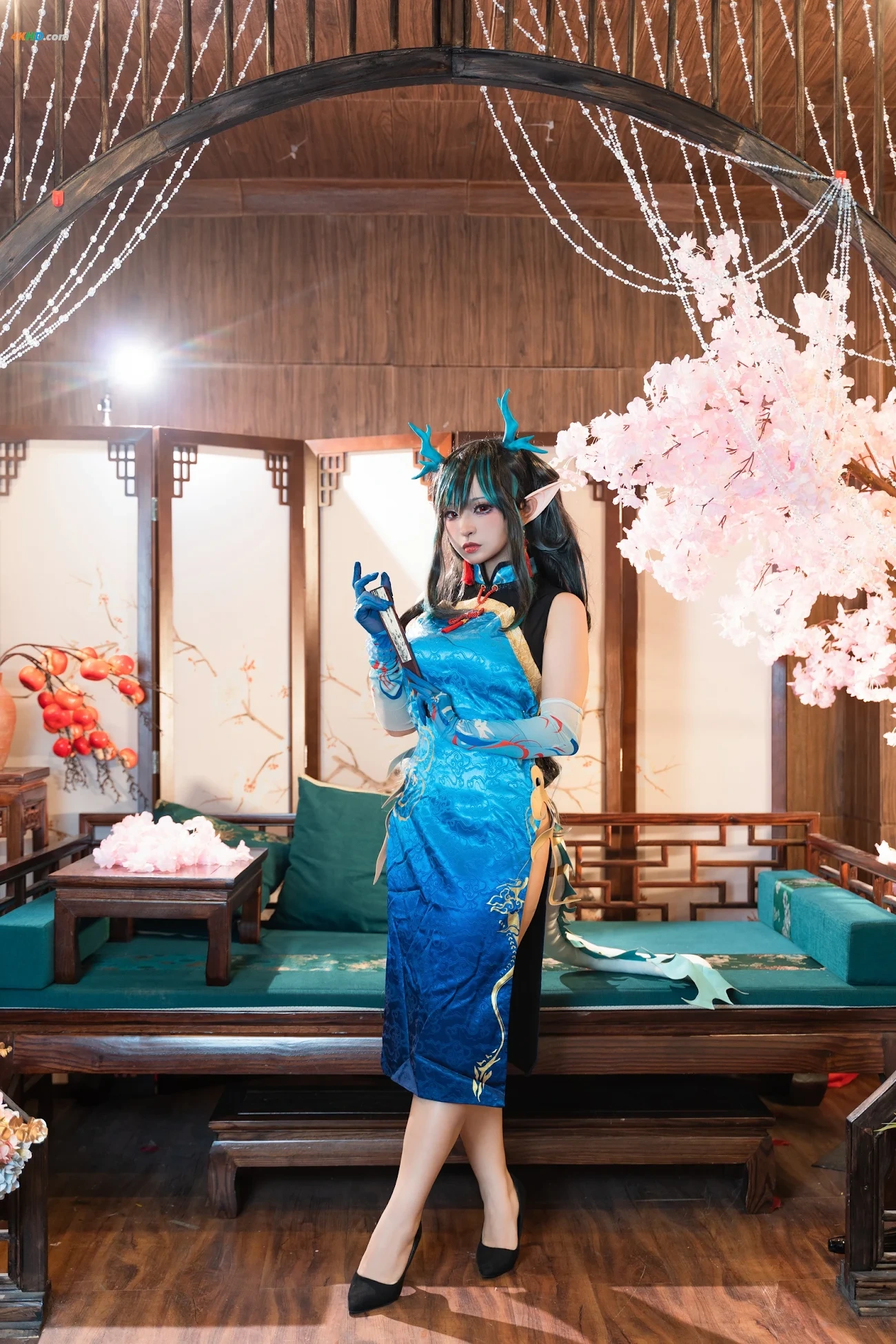 [AYaBeiFaXianLeAya&XiaoHeTianJiu] Nian & Dusk Chinese Dress — photo 58