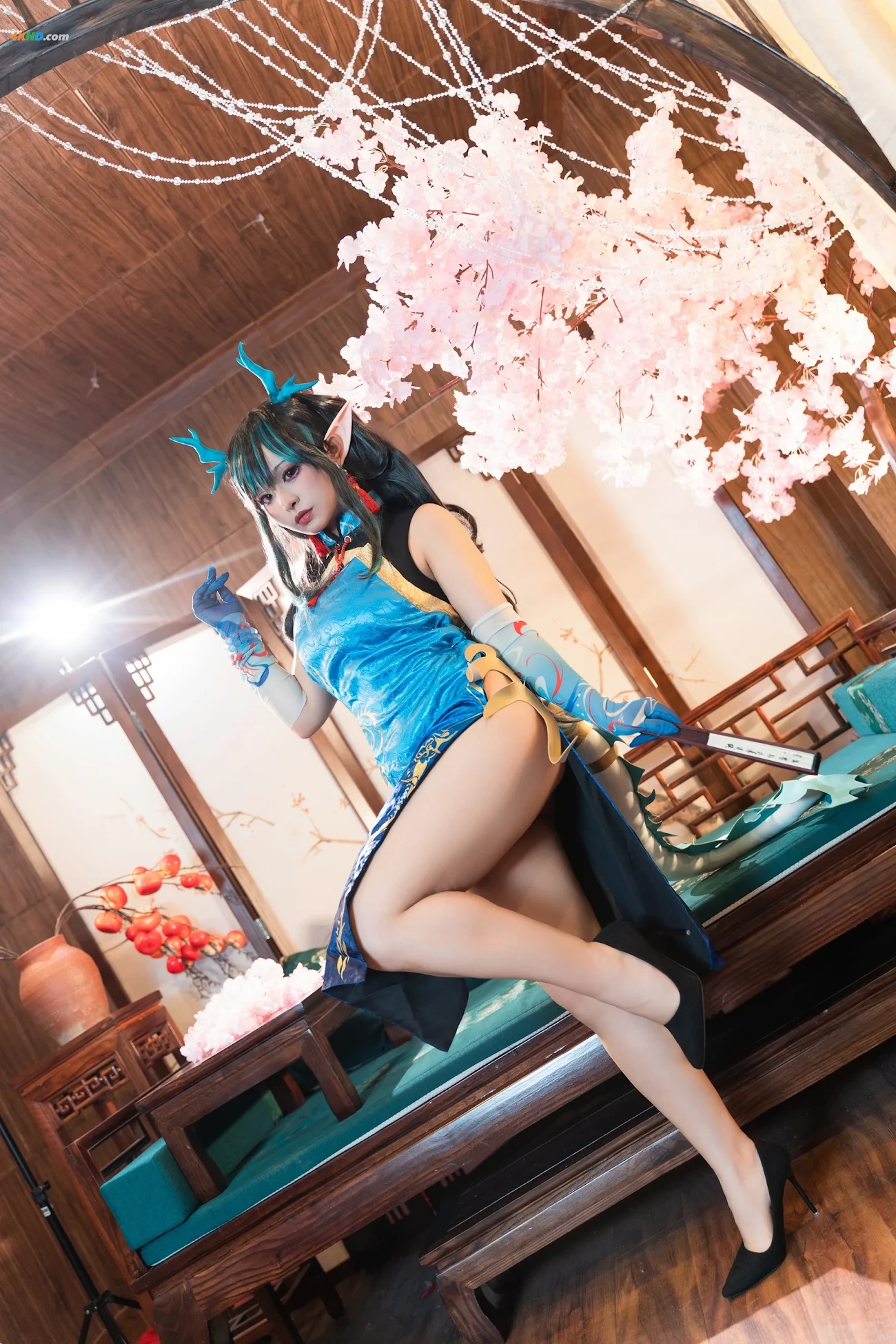 [AYaBeiFaXianLeAya&XiaoHeTianJiu] Nian & Dusk Chinese Dress — photo 59