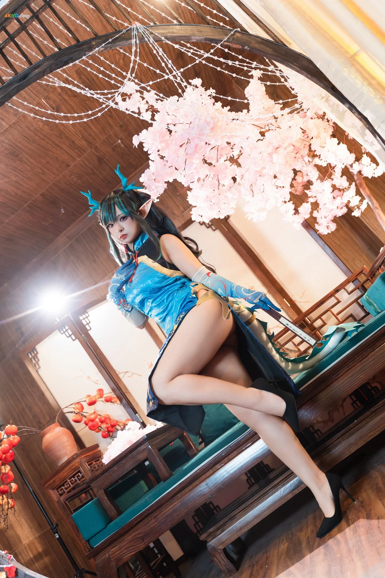 [AYaBeiFaXianLeAya&XiaoHeTianJiu] Nian & Dusk Chinese Dress — photo 60