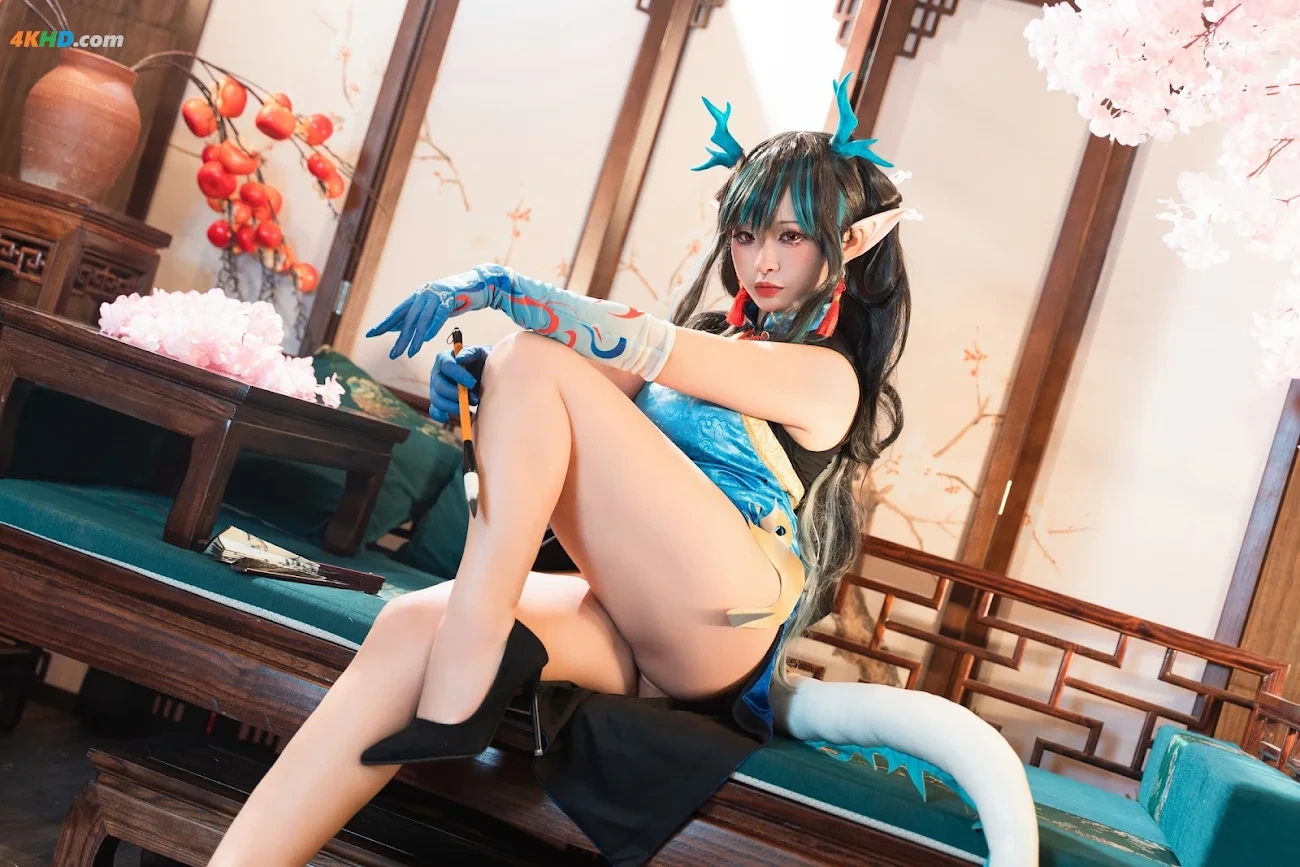 [AYaBeiFaXianLeAya&XiaoHeTianJiu] Nian & Dusk Chinese Dress — photo 67