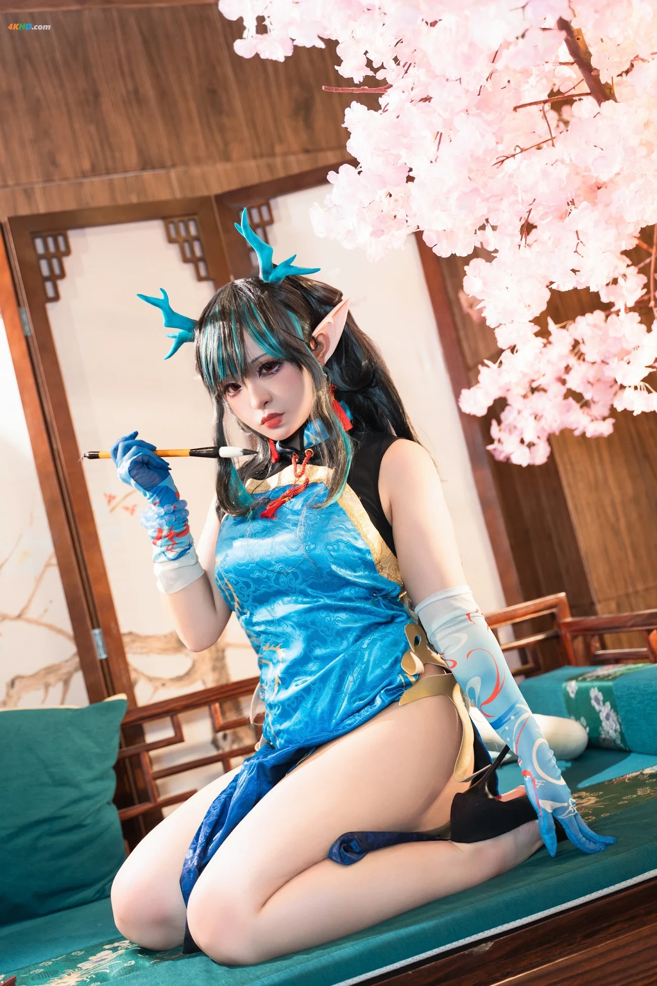 [AYaBeiFaXianLeAya&XiaoHeTianJiu] Nian & Dusk Chinese Dress — photo 68