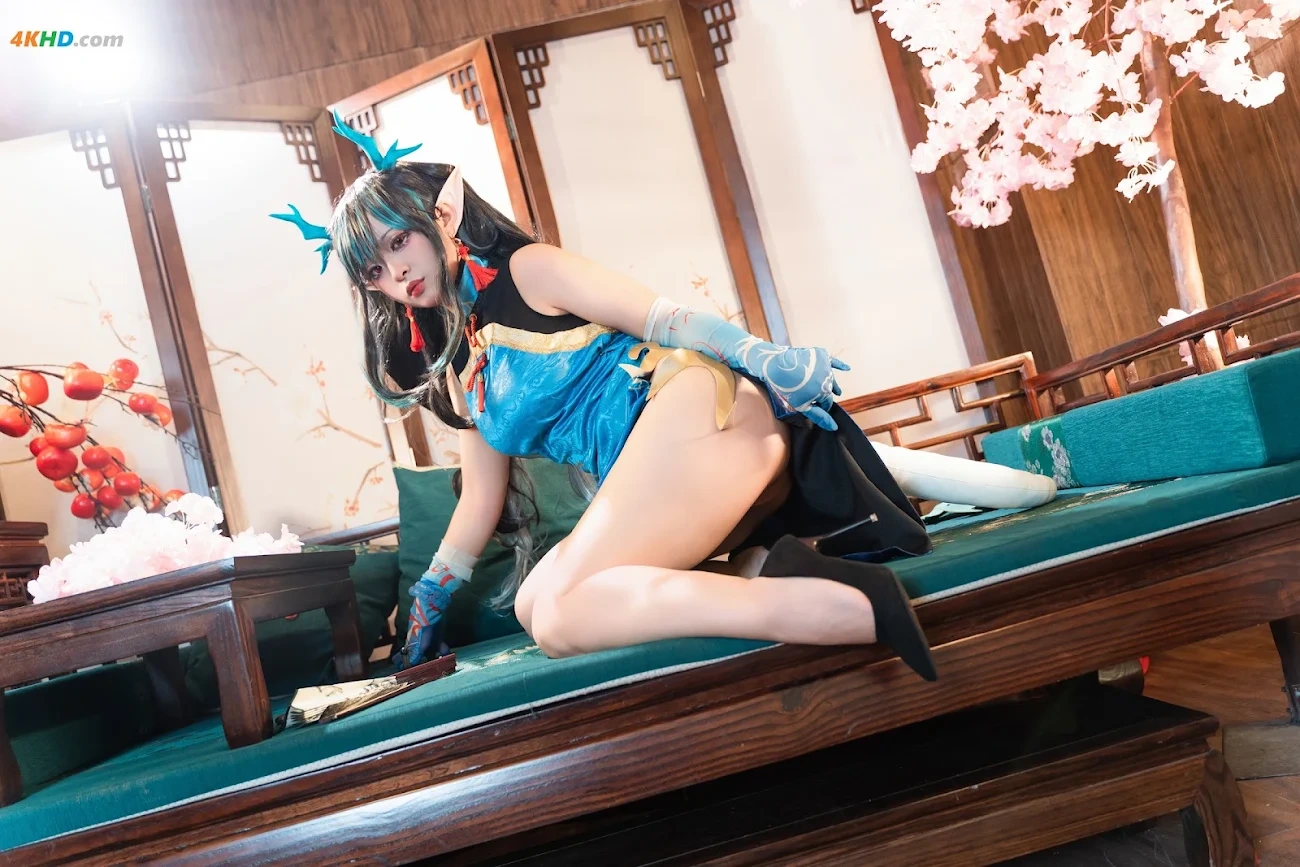 [AYaBeiFaXianLeAya&XiaoHeTianJiu] Nian & Dusk Chinese Dress — photo 70