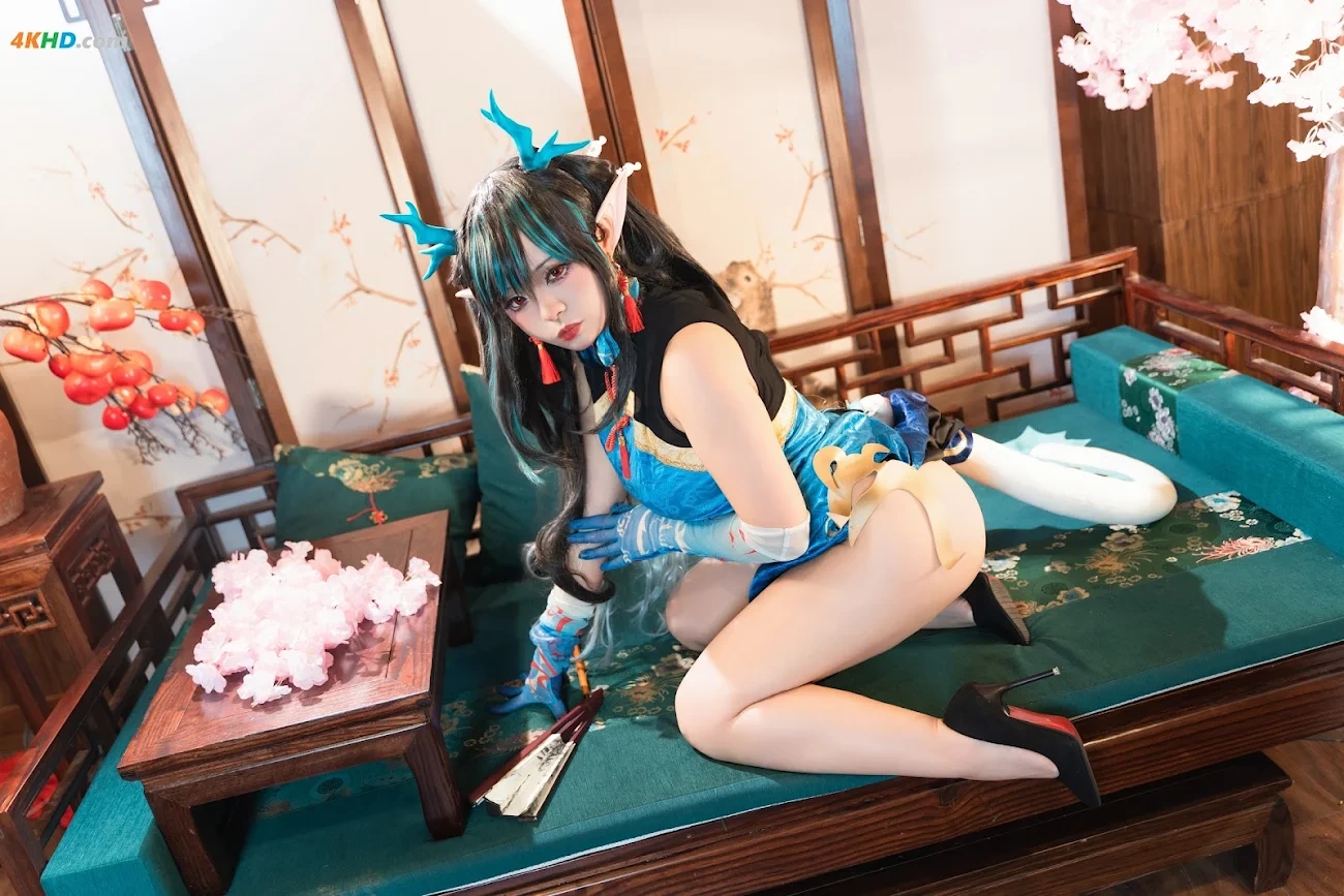 [AYaBeiFaXianLeAya&XiaoHeTianJiu] Nian & Dusk Chinese Dress — photo 71