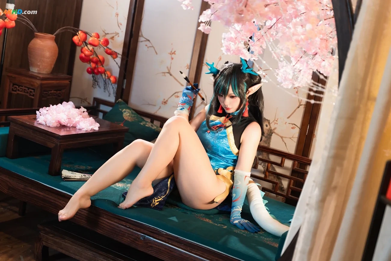 [AYaBeiFaXianLeAya&XiaoHeTianJiu] Nian & Dusk Chinese Dress — photo 75