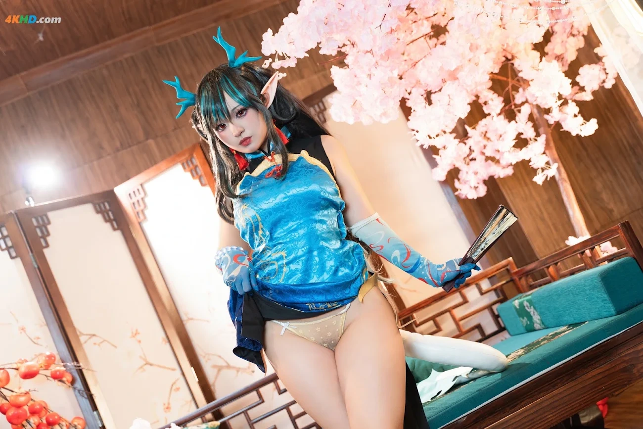 [AYaBeiFaXianLeAya&XiaoHeTianJiu] Nian & Dusk Chinese Dress — photo 80