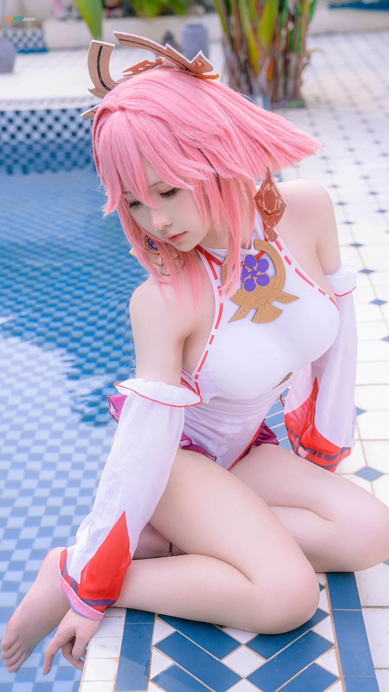 [cosplay] YingLiLiEriri-BaZhongShenZiYongZhuang — photo 2