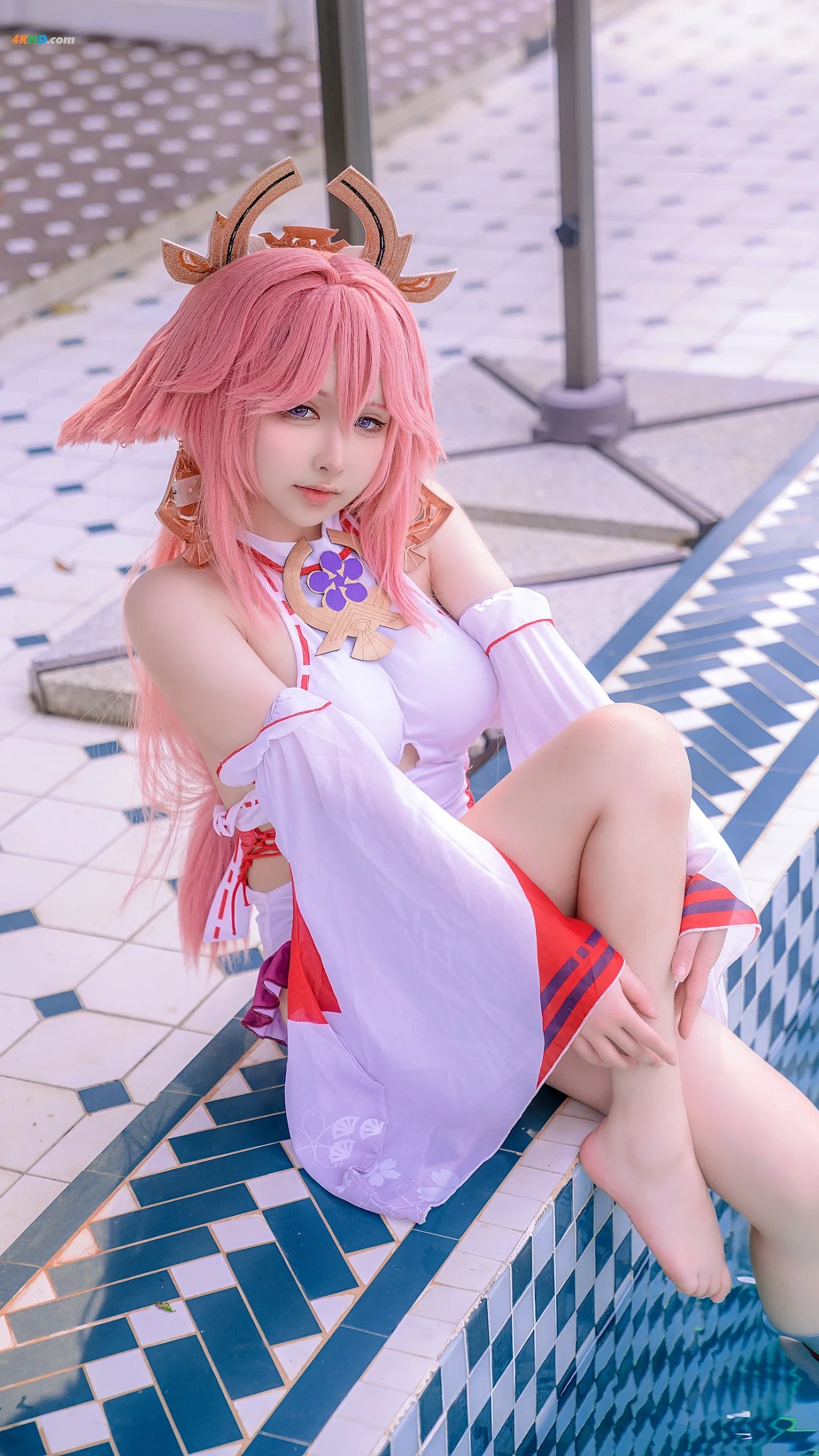 [cosplay] YingLiLiEriri-BaZhongShenZiYongZhuang — photo 4