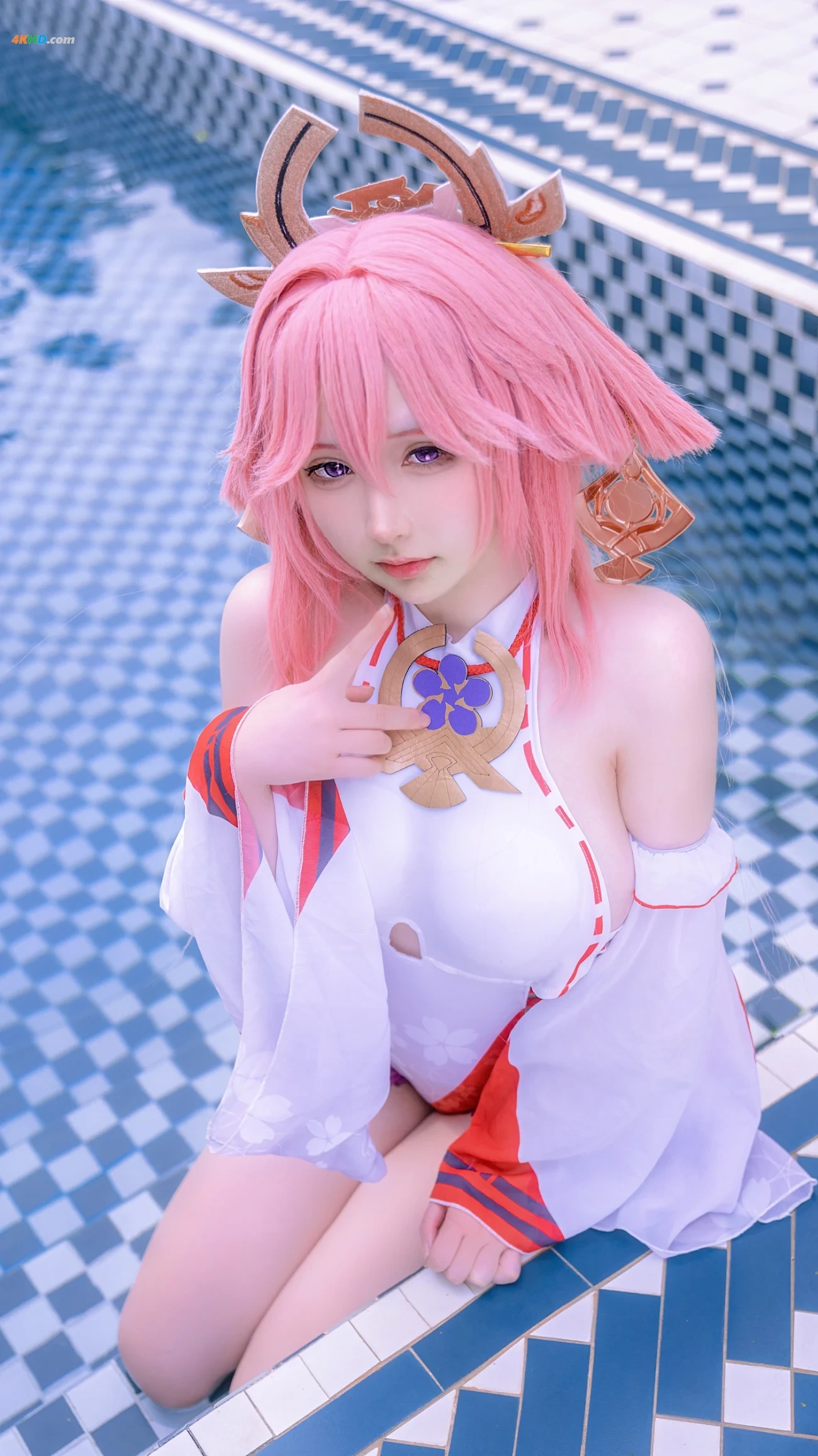 [cosplay] YingLiLiEriri-BaZhongShenZiYongZhuang — photo 6