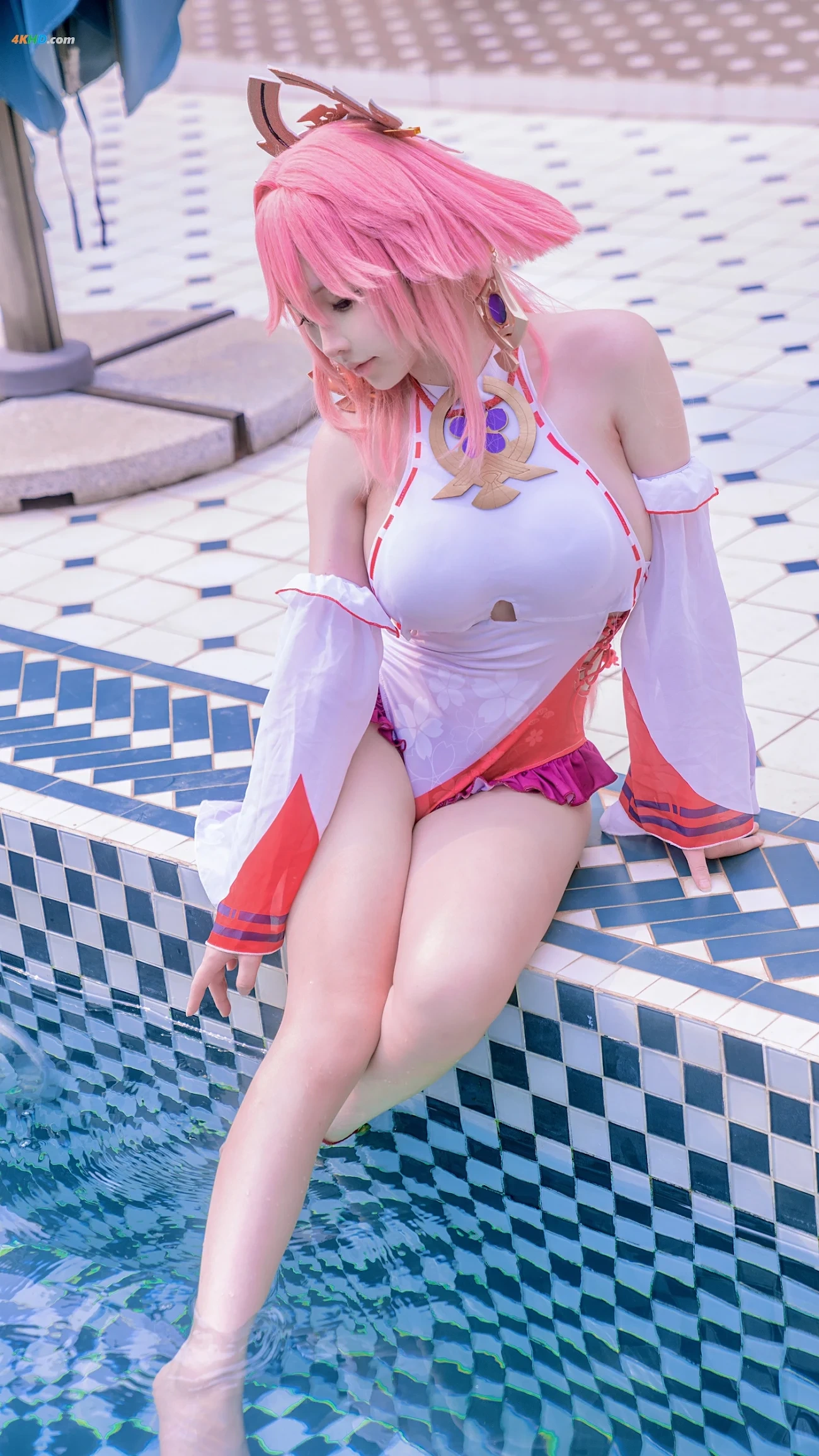 [cosplay] YingLiLiEriri-BaZhongShenZiYongZhuang — photo 7