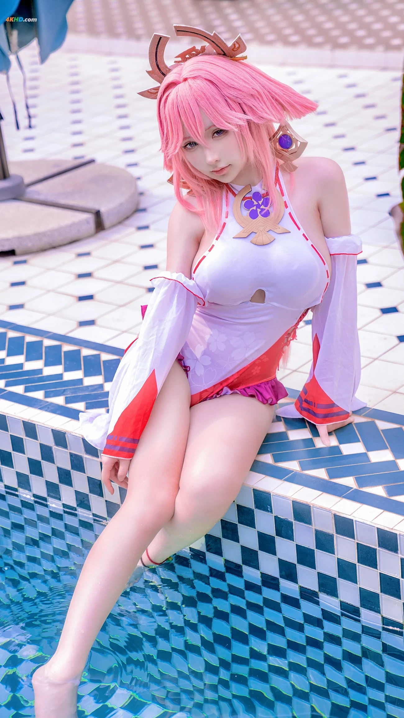 [cosplay] YingLiLiEriri-BaZhongShenZiYongZhuang — photo 9