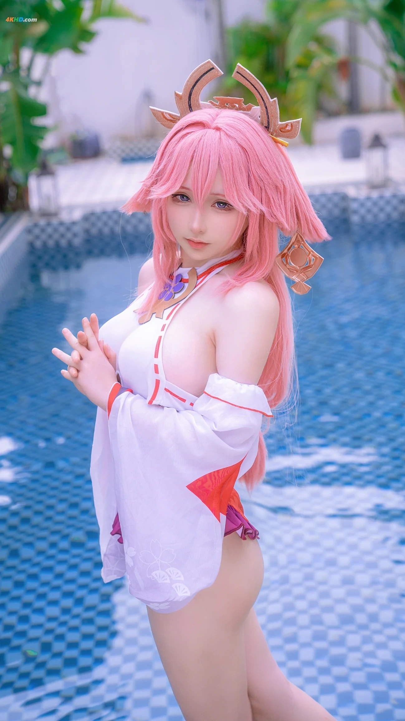 [cosplay] YingLiLiEriri-BaZhongShenZiYongZhuang — photo 14
