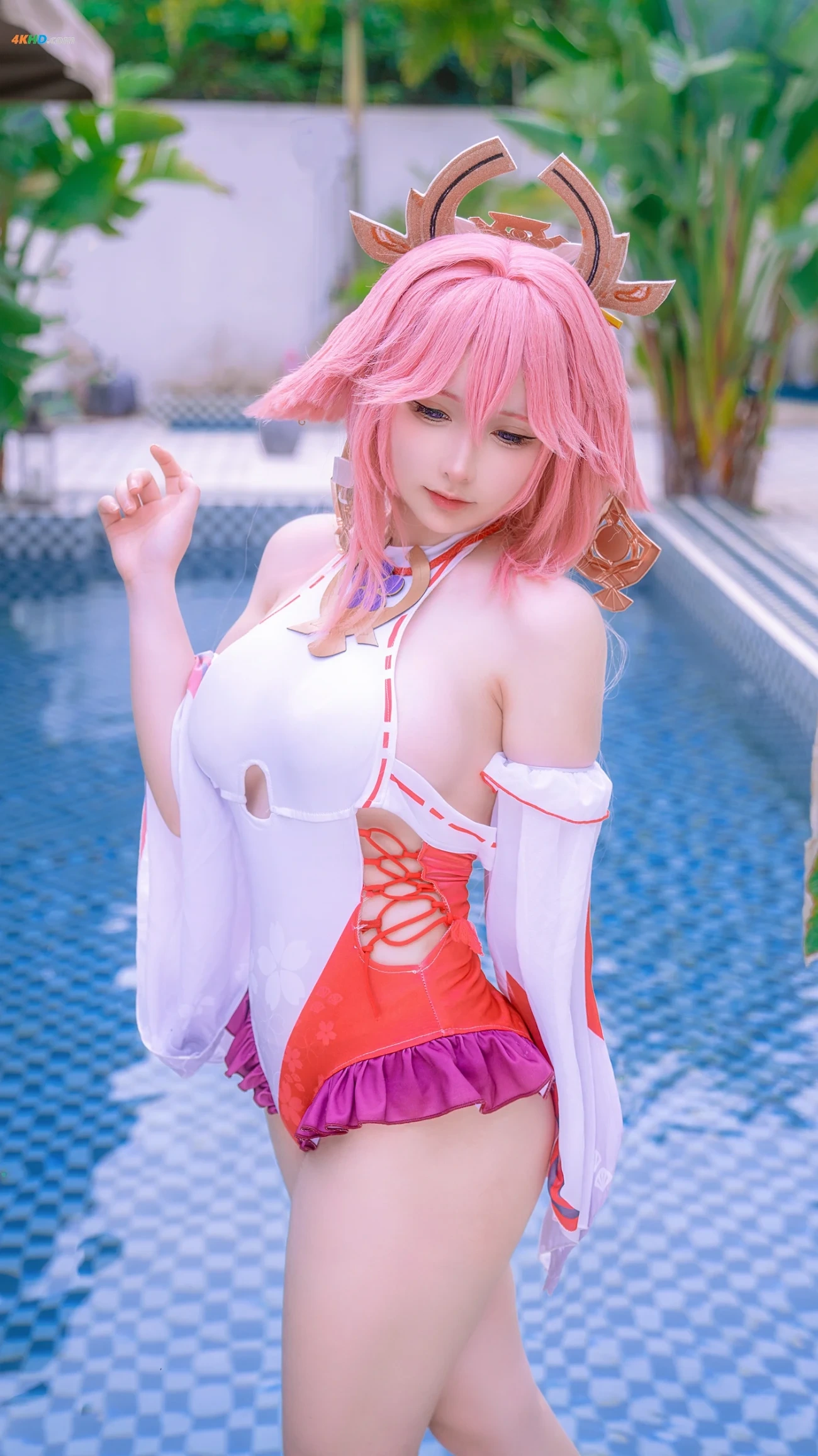 [cosplay] YingLiLiEriri-BaZhongShenZiYongZhuang — photo 15