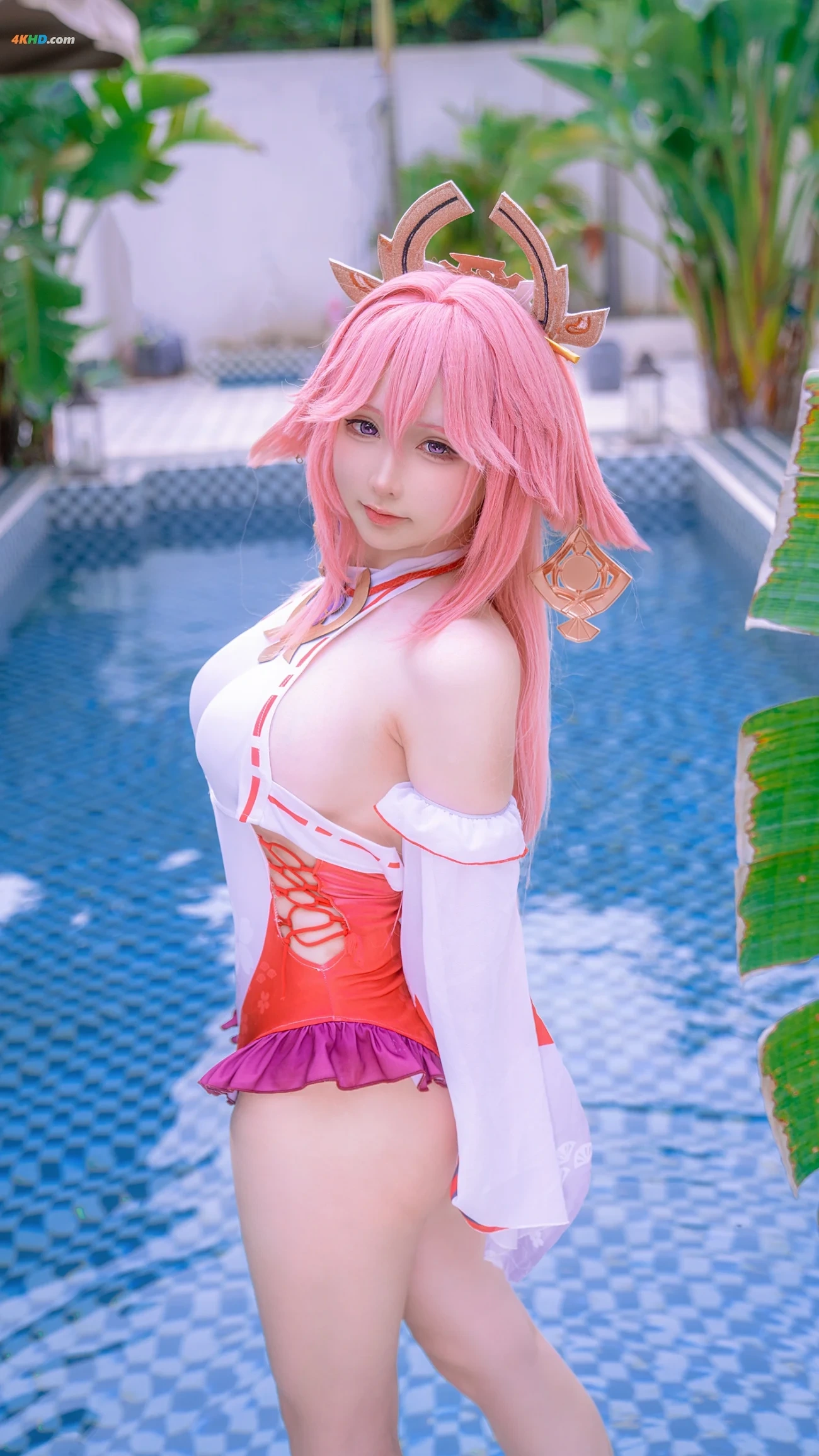[cosplay] YingLiLiEriri-BaZhongShenZiYongZhuang — photo 16