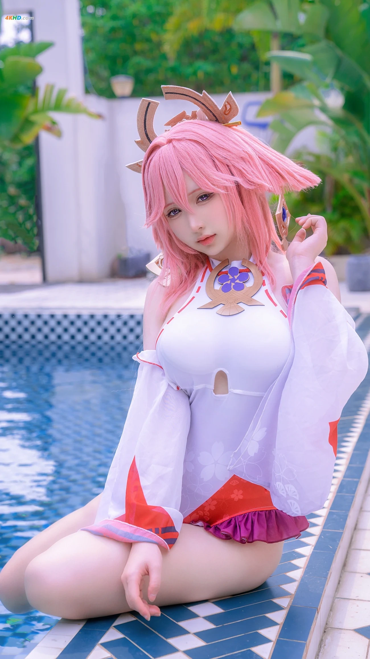 [cosplay] YingLiLiEriri-BaZhongShenZiYongZhuang — photo 19