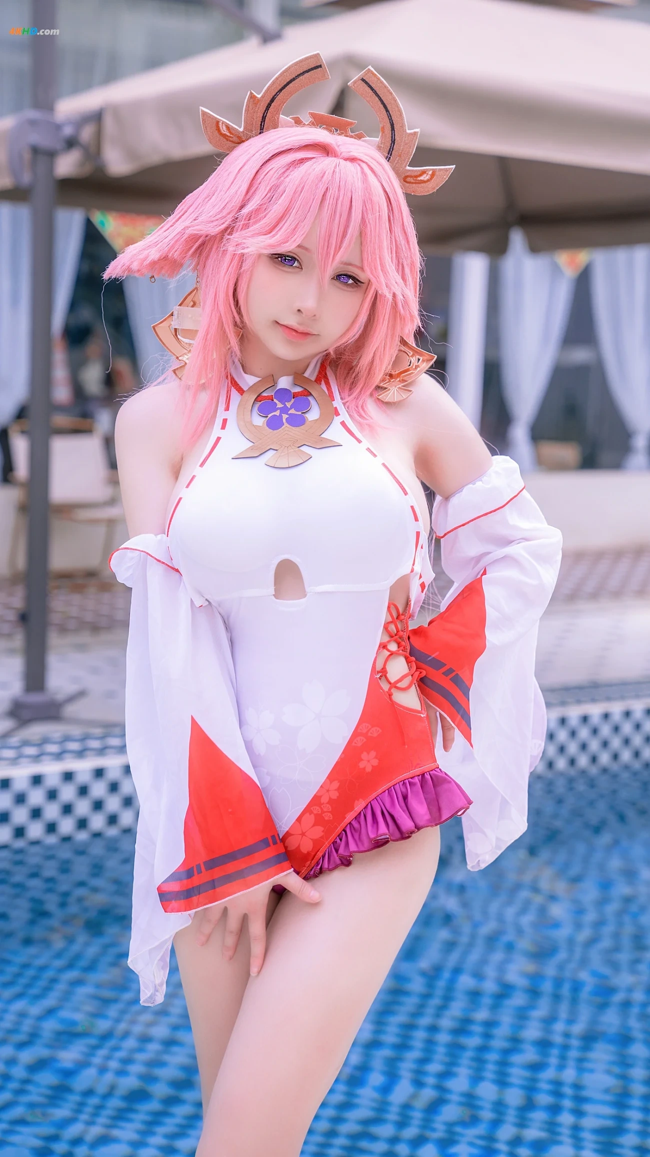 [cosplay] YingLiLiEriri-BaZhongShenZiYongZhuang — photo 22