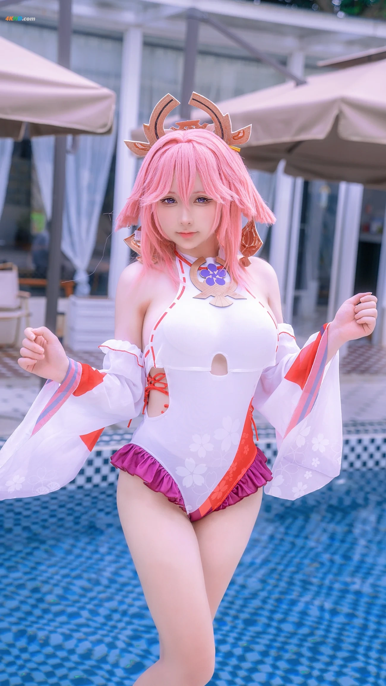 [cosplay] YingLiLiEriri-BaZhongShenZiYongZhuang — photo 26