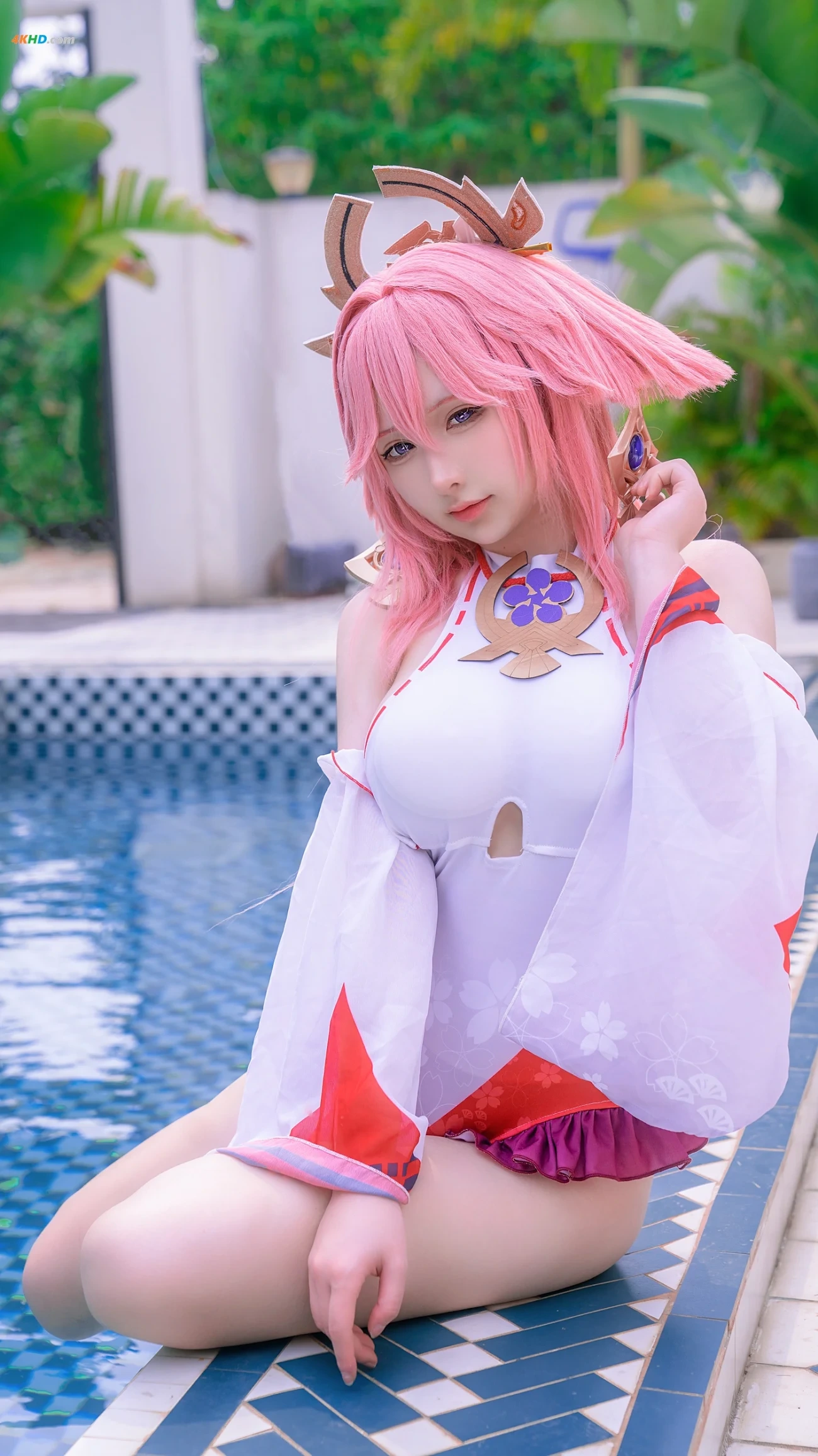 [cosplay] YingLiLiEriri-BaZhongShenZiYongZhuang — photo 29