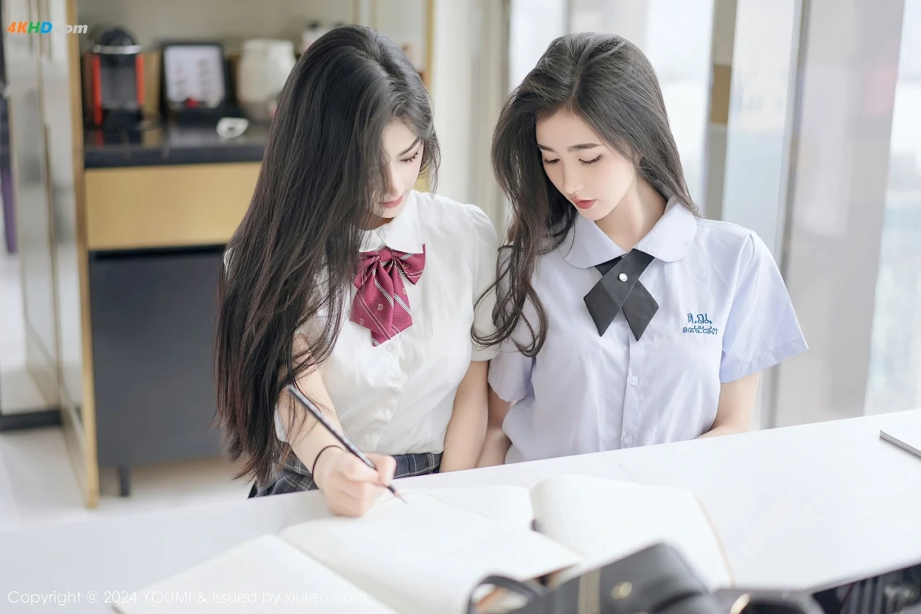 YouMi Vol.1057 XiaoChaChatea & YuWeifish — photo 16