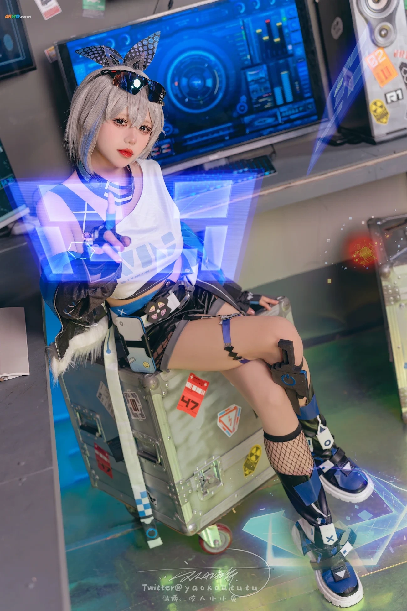 Yaokoututu YaoRenXiaoXiaoTu - Silver Wolf (Honkai Star Rail) — photo 30