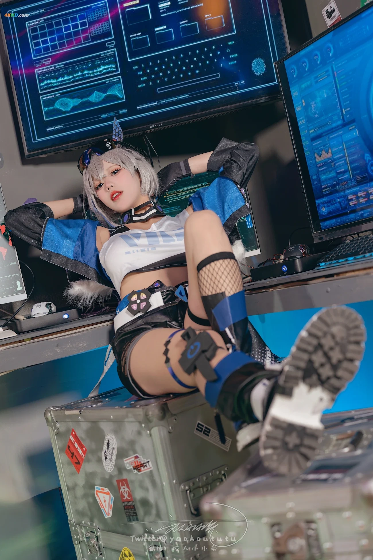 Yaokoututu YaoRenXiaoXiaoTu - Silver Wolf (Honkai Star Rail) — photo 36