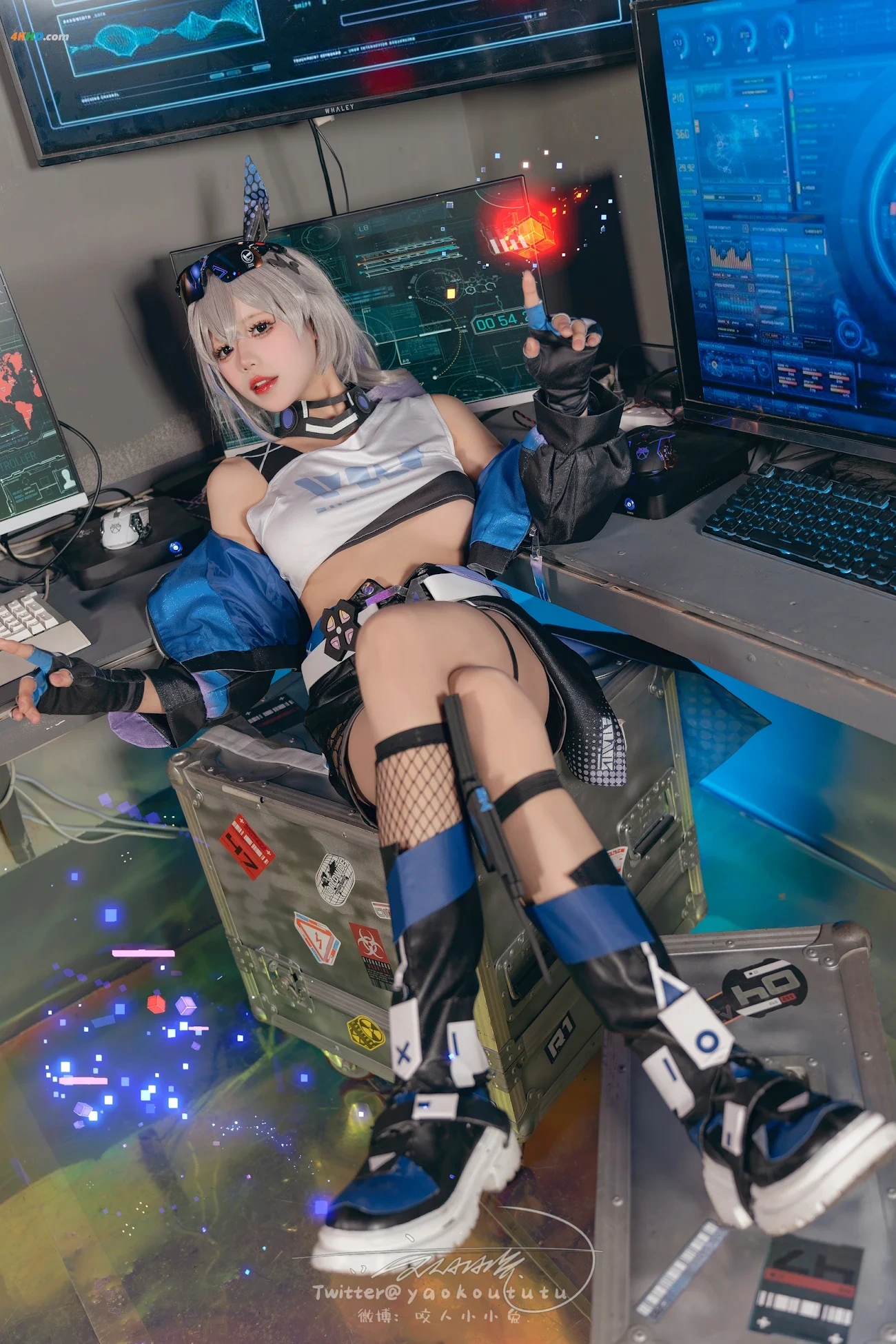 Yaokoututu YaoRenXiaoXiaoTu - Silver Wolf (Honkai Star Rail) — photo 40