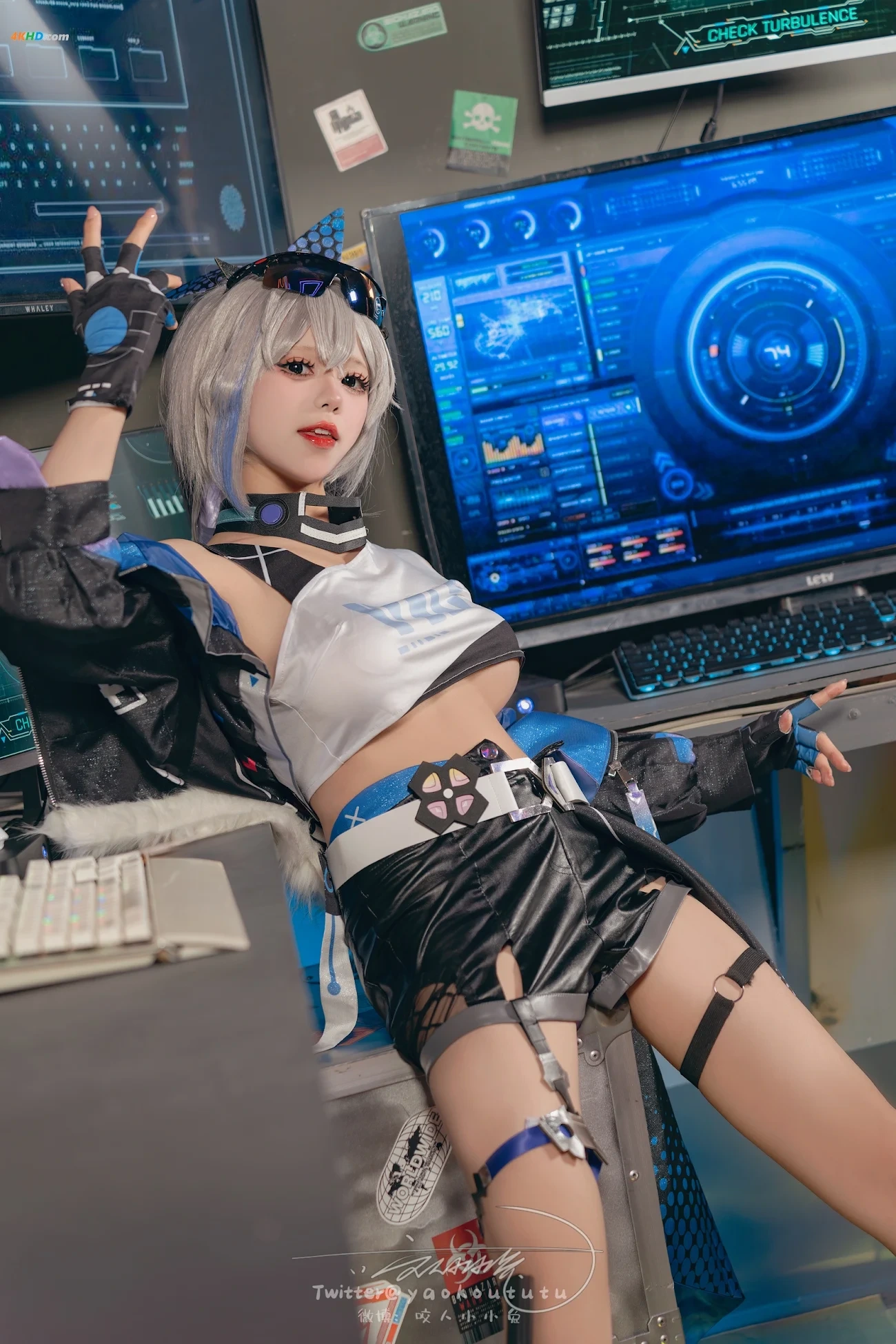 Yaokoututu YaoRenXiaoXiaoTu - Silver Wolf (Honkai Star Rail) — photo 42