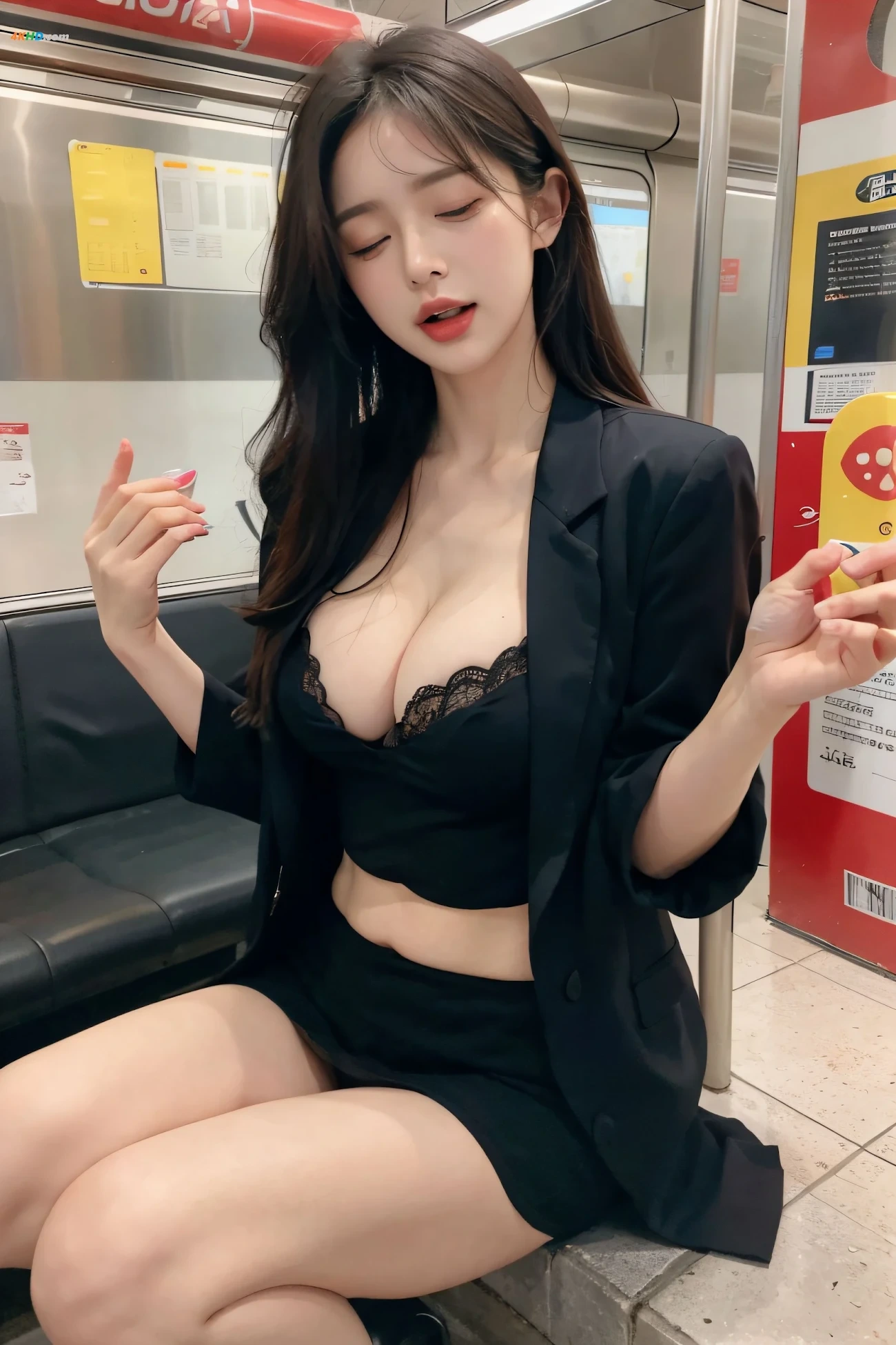 [AI Generated] QingChunWeiMeiXiLie DeTieLiDeTiaoDan — photo 97