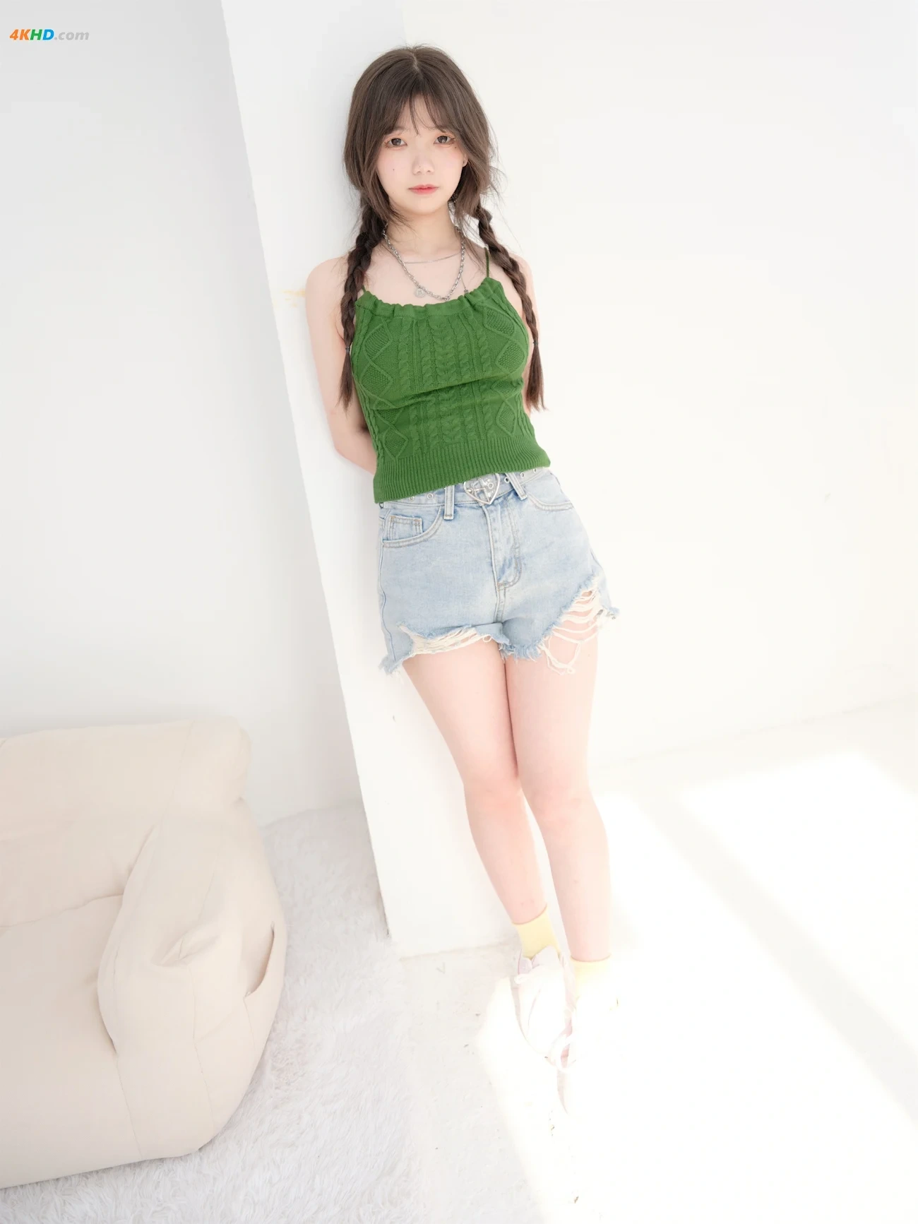 [JinJiQiHua] R18 NeiBuSiDing NaiXi NiuZiDuanKuTuoGuang — photo 15