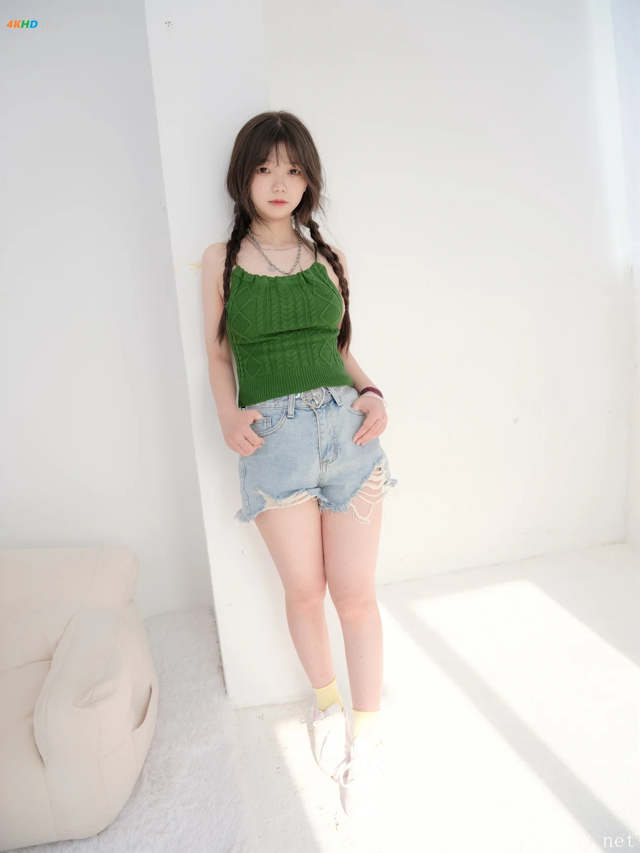 [JinJiQiHua] R18 NeiBuSiDing NaiXi NiuZiDuanKuTuoGuang — photo 16