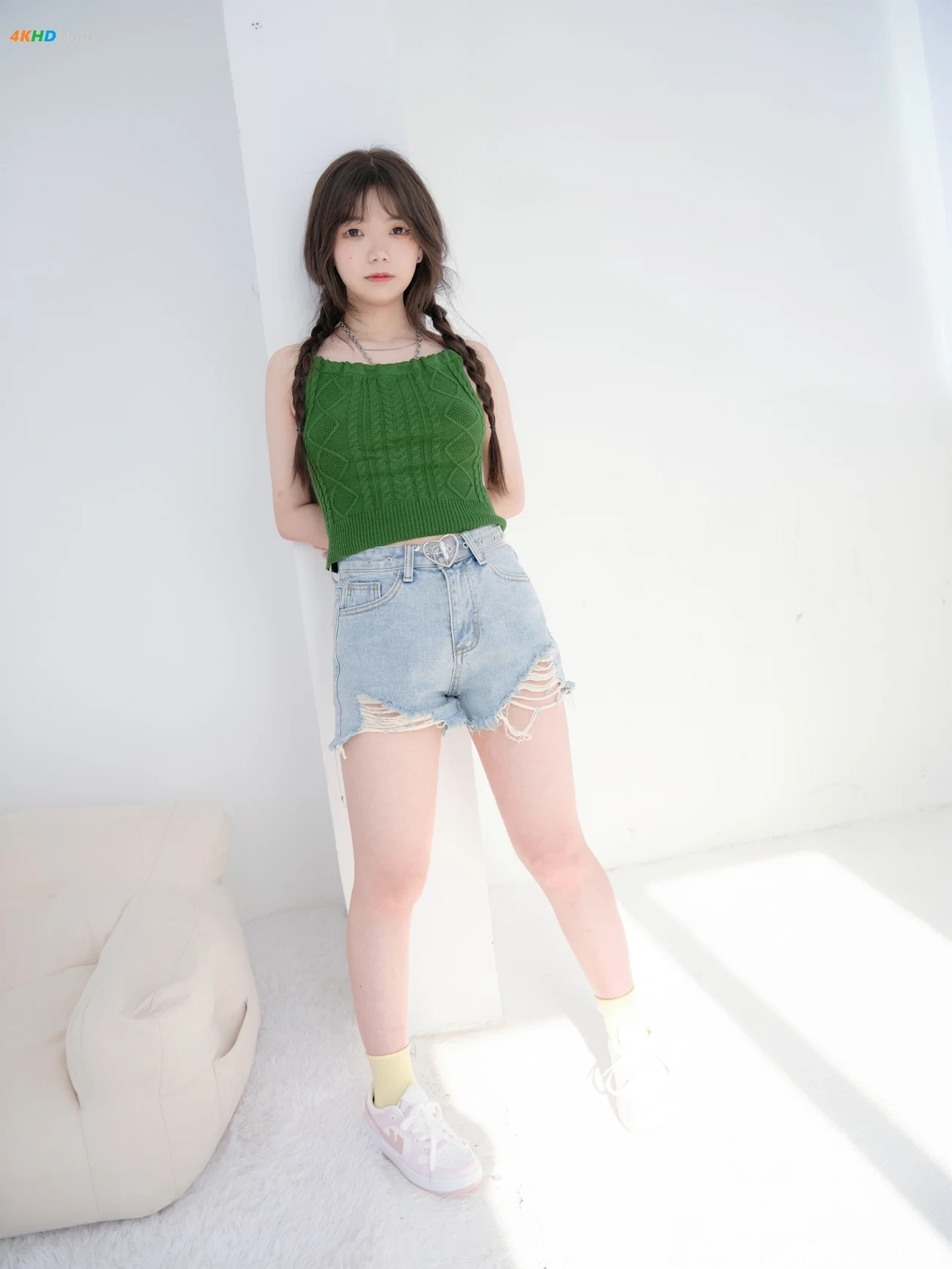 [JinJiQiHua] R18 NeiBuSiDing NaiXi NiuZiDuanKuTuoGuang — photo 17