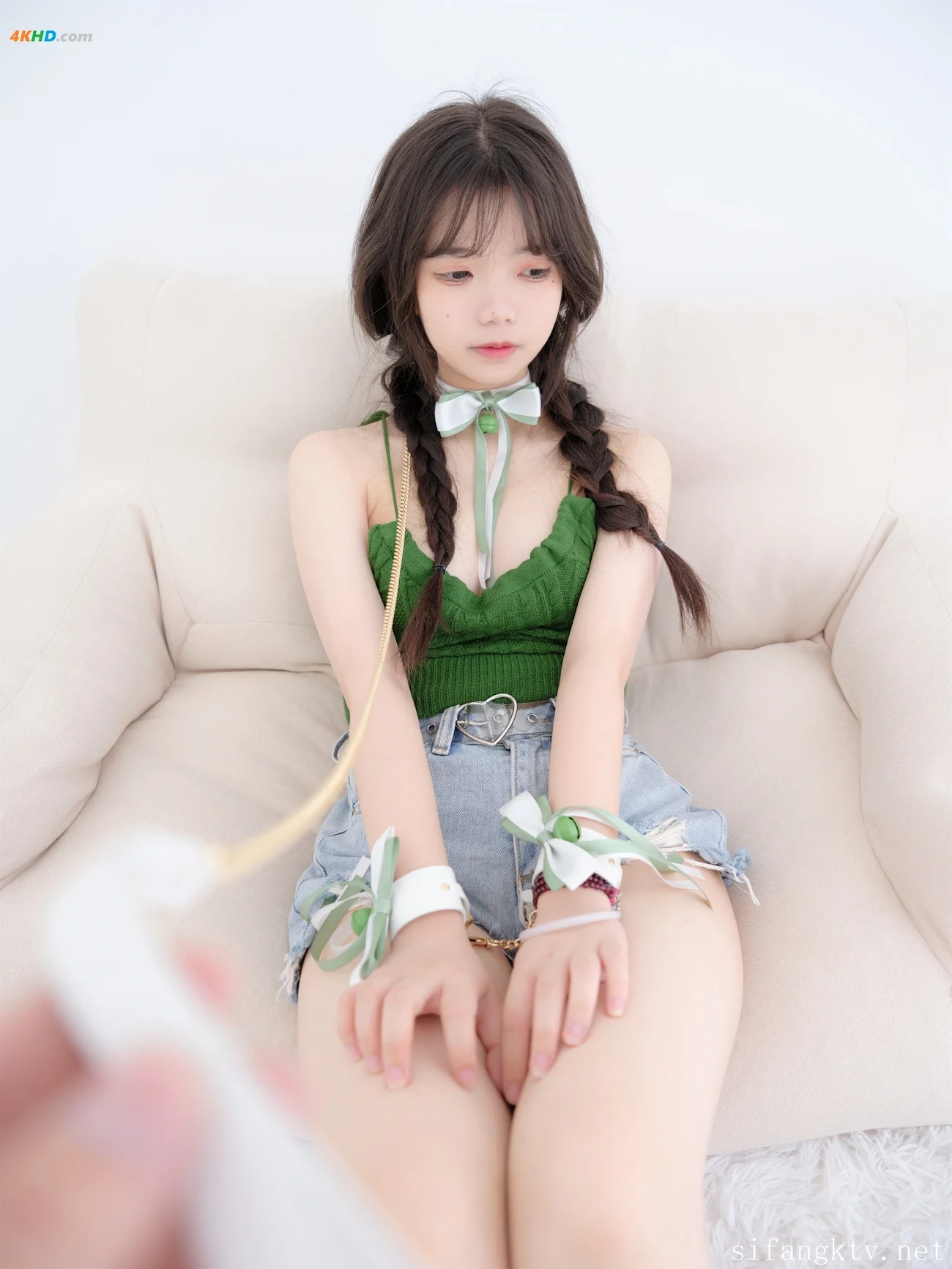 [JinJiQiHua] R18 NeiBuSiDing NaiXi NiuZiDuanKuTuoGuang — photo 43