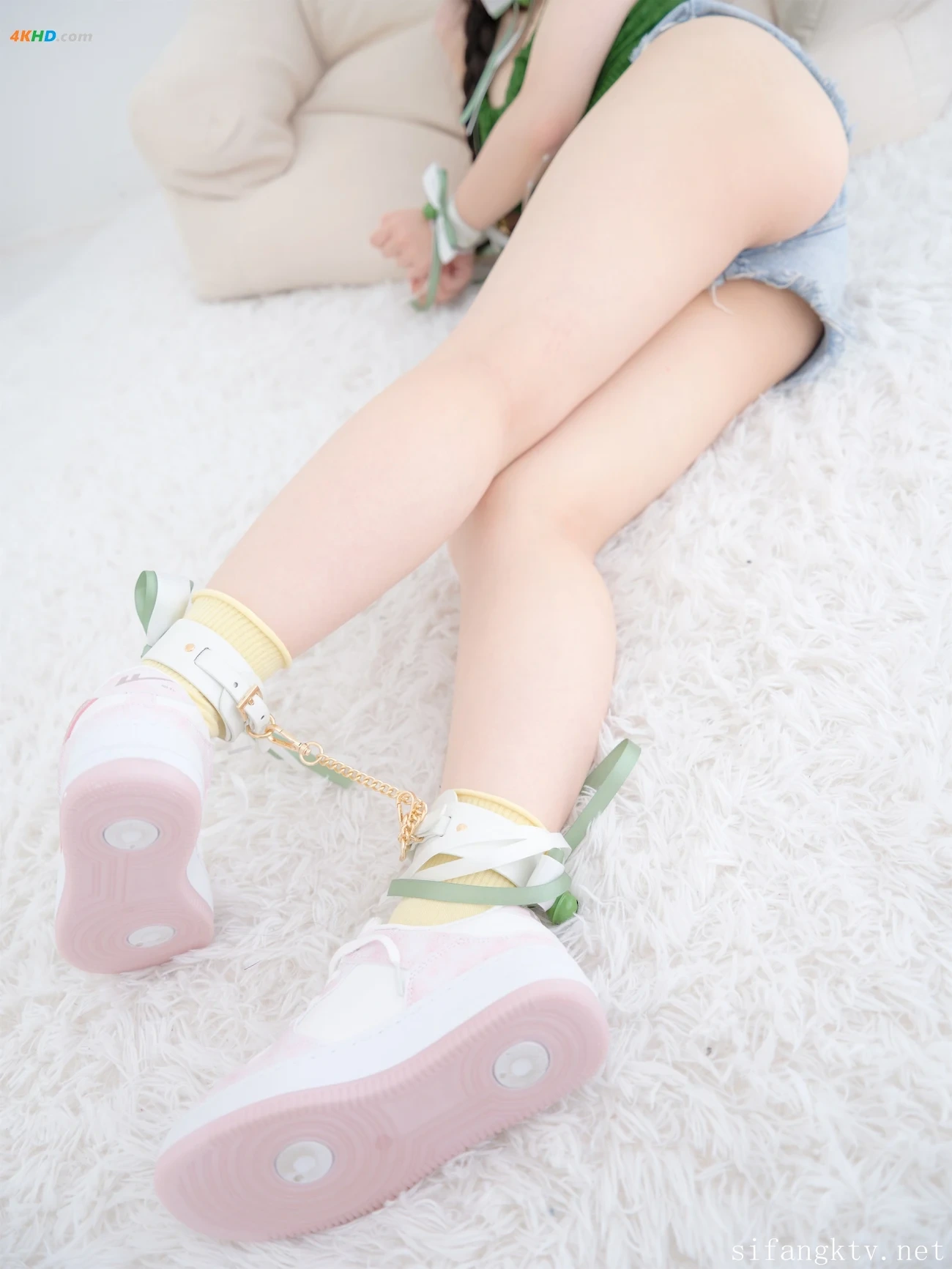 [JinJiQiHua] R18 NeiBuSiDing NaiXi NiuZiDuanKuTuoGuang — photo 65