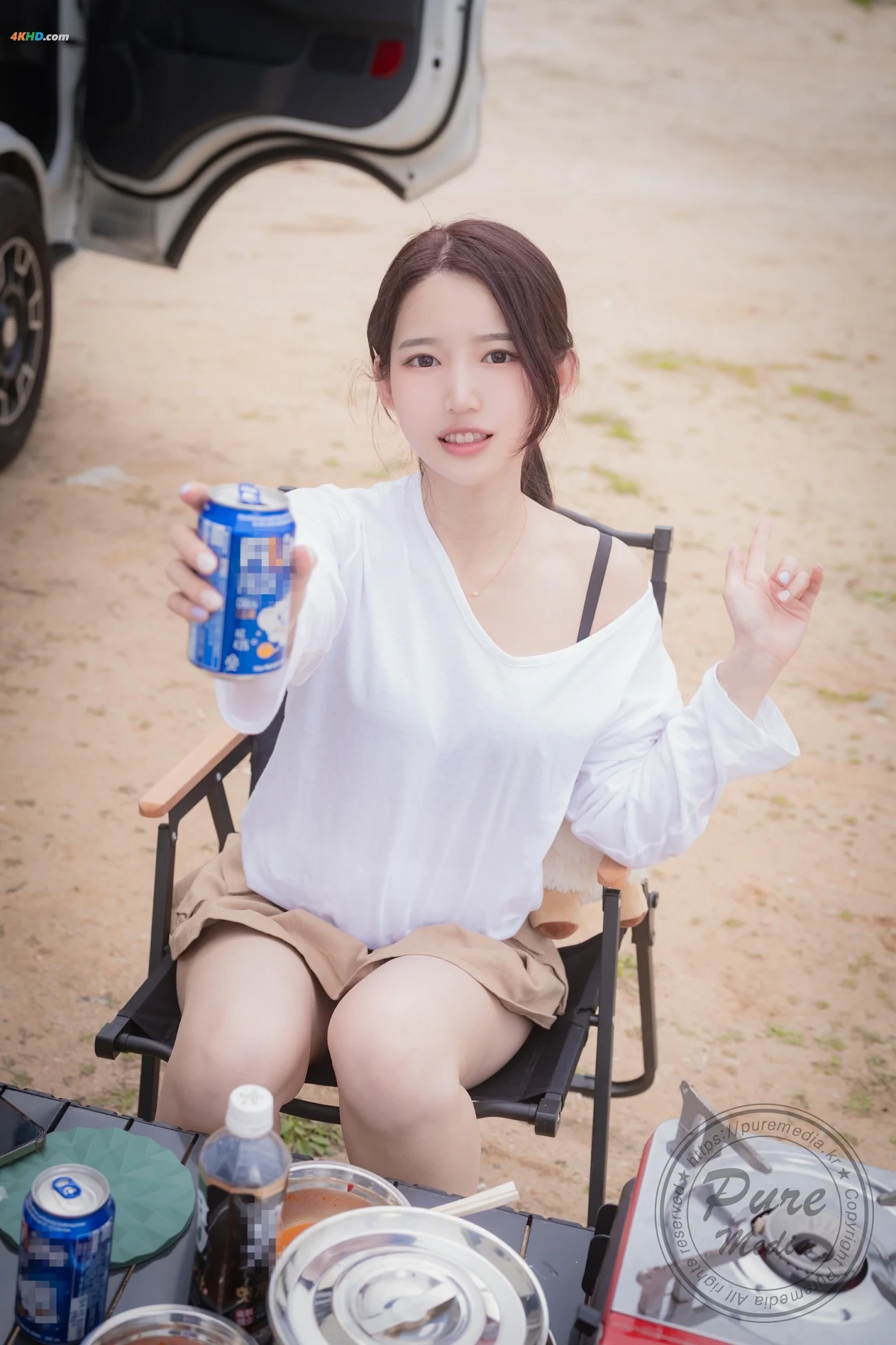 Pure Media Vol.0287 Sex_Vacation_In_Camping_Car Yeha (YeHa) — photo 44