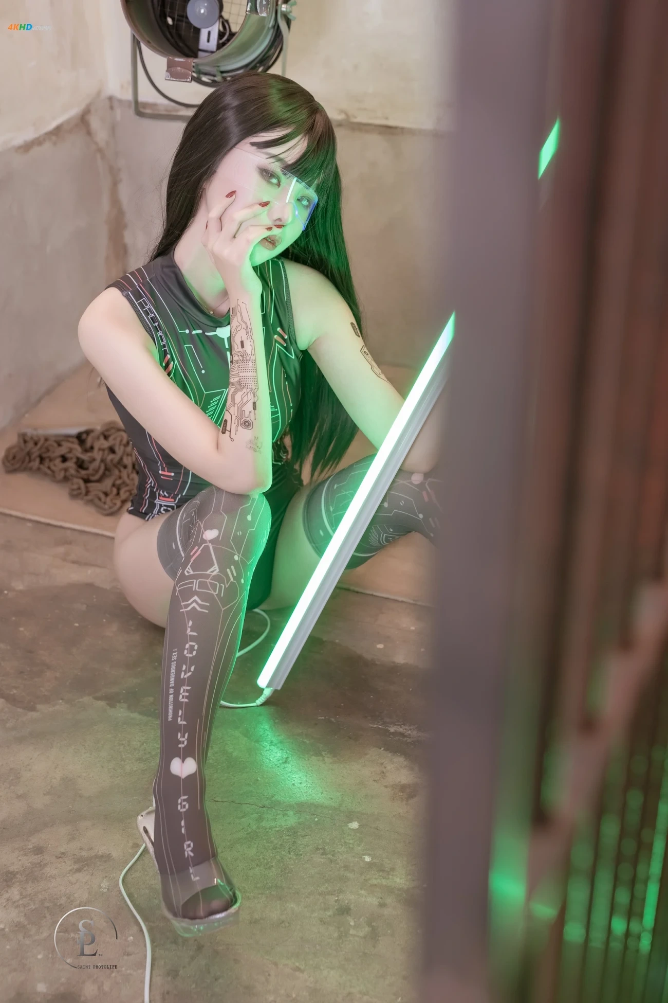 SAINT Photolife - Yuna (YuNa) - Vol.46 Cyber Punk — photo 48
