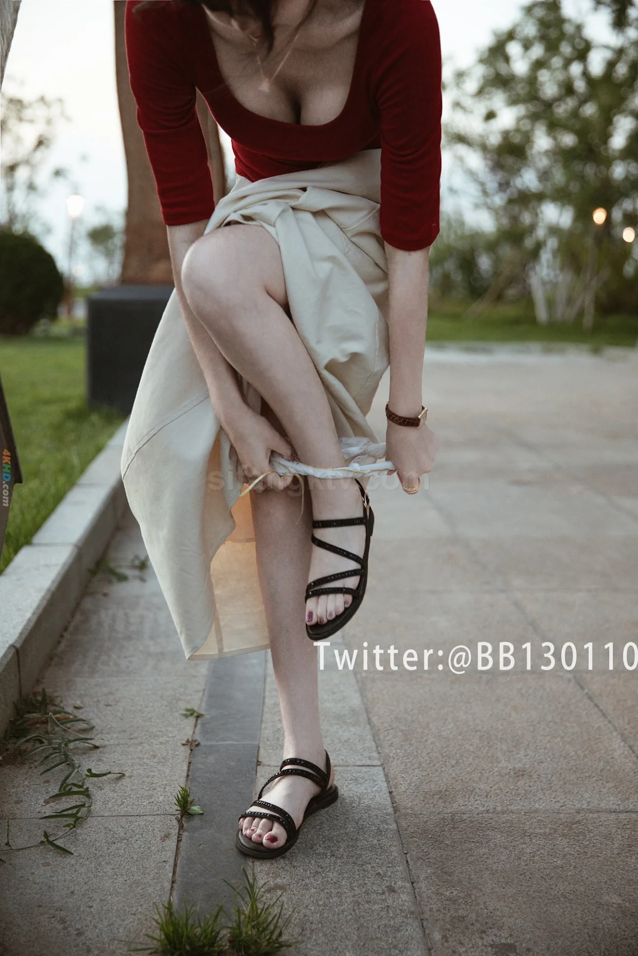 [OtherXXX] GeLeiRenQiSeYingShiQianGuiZeJiPinWangHongSiPaiLiuChu — photo 302