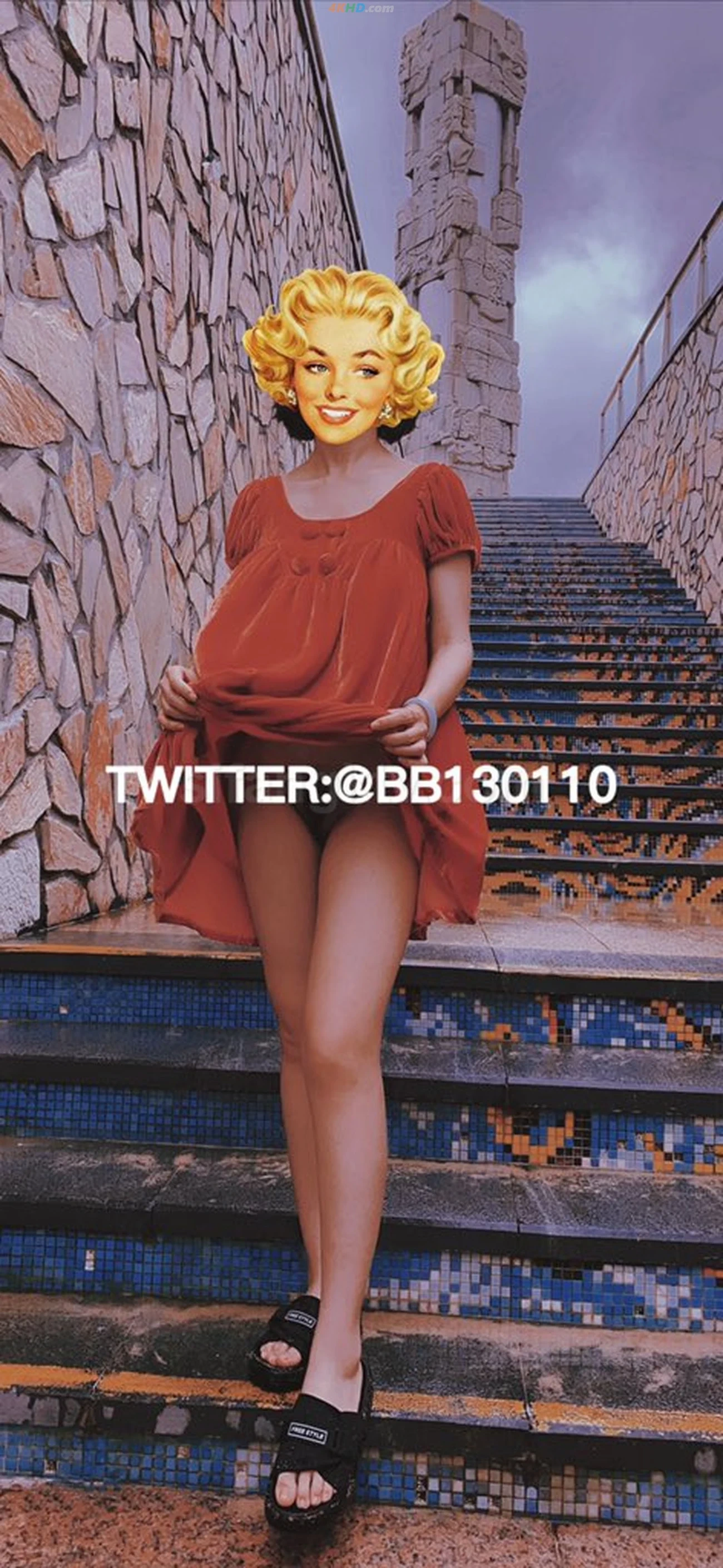 [OtherXXX] GeLeiRenQiSeYingShiQianGuiZeJiPinWangHongSiPaiLiuChu — photo 329
