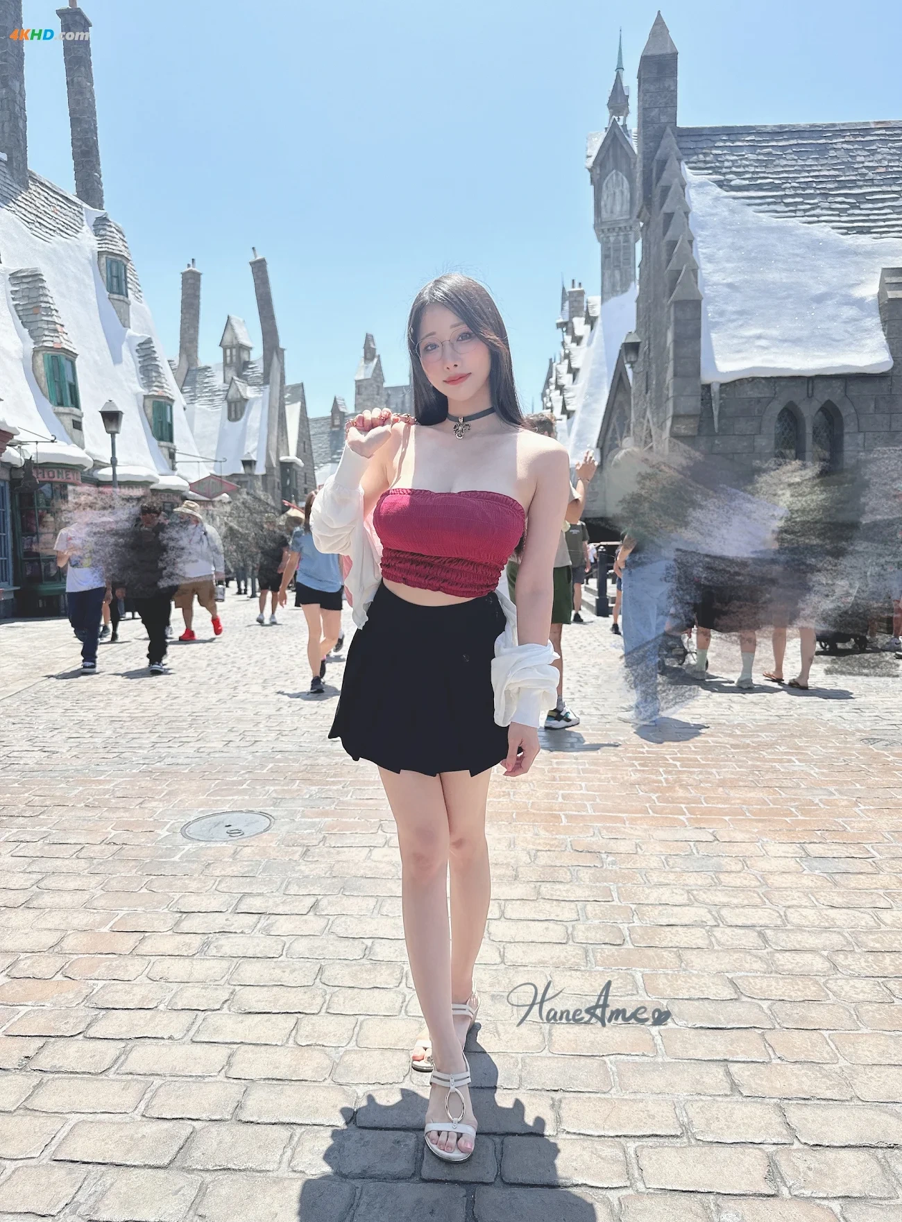 Hane Ame YuBoXieZhen - Glasses Girlfriend YanJingNuYou — photo 31