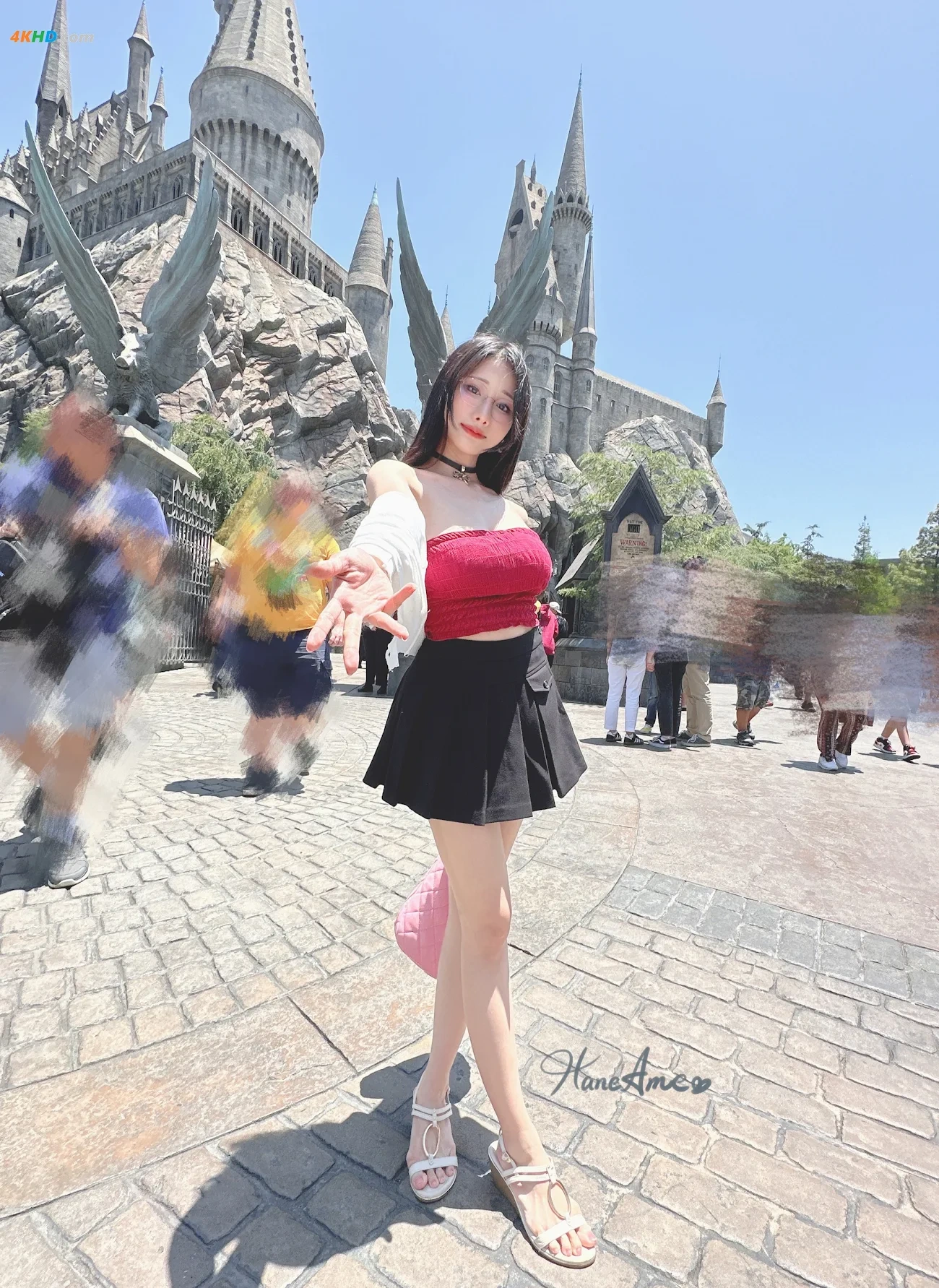 Hane Ame YuBoXieZhen - Glasses Girlfriend YanJingNuYou — photo 35