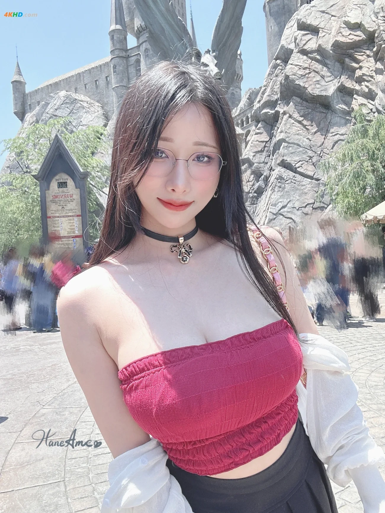 Hane Ame YuBoXieZhen - Glasses Girlfriend YanJingNuYou — photo 36
