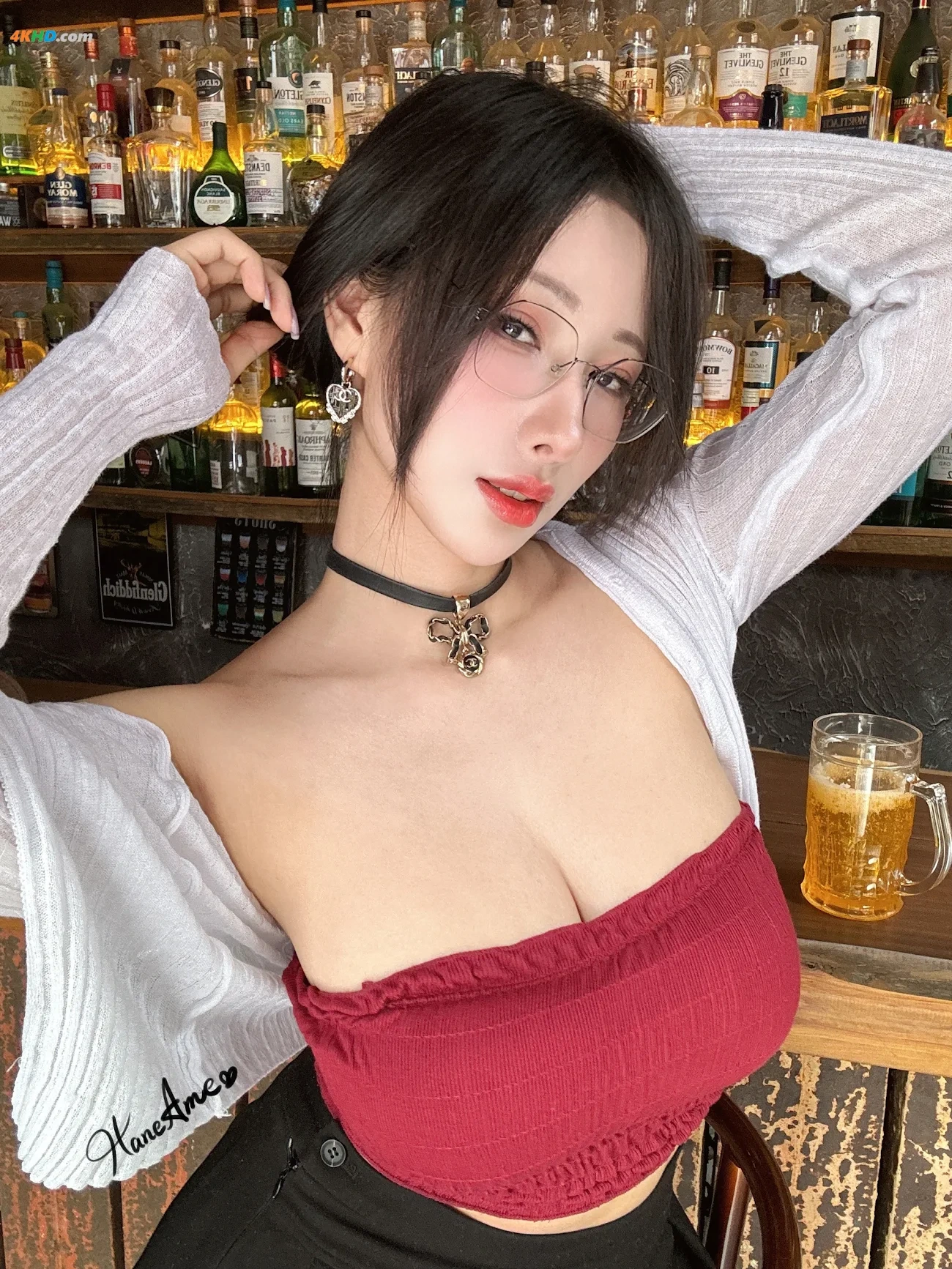 Hane Ame YuBoXieZhen - Glasses Girlfriend YanJingNuYou — photo 39