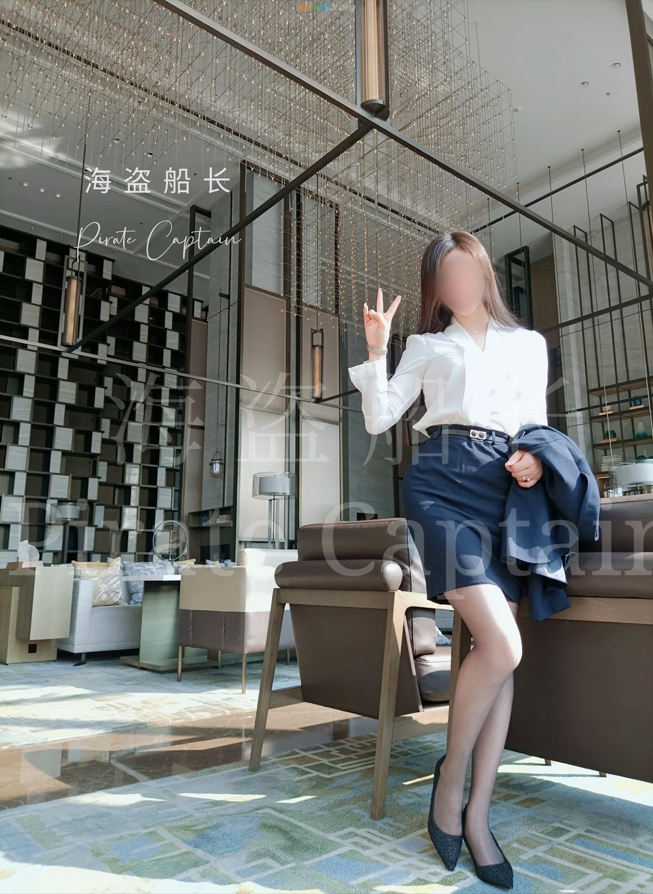 [OtherXXX] [SheYingShi] HaiDaoChuanZhang ZhongJinQuanBaoDuoWeiJiuTouShenJiPinNuShenDaHongPa — photo 104