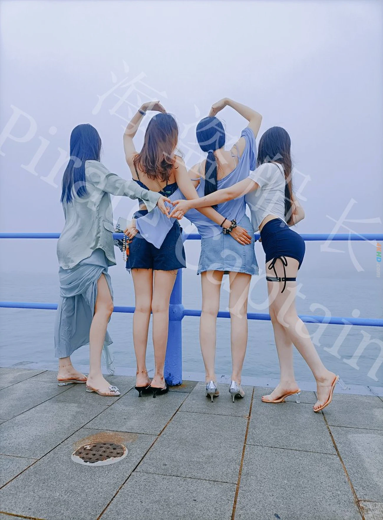 [OtherXXX] [SheYingShi] HaiDaoChuanZhang ZhongJinQuanBaoDuoWeiJiuTouShenJiPinNuShenDaHongPa — photo 135