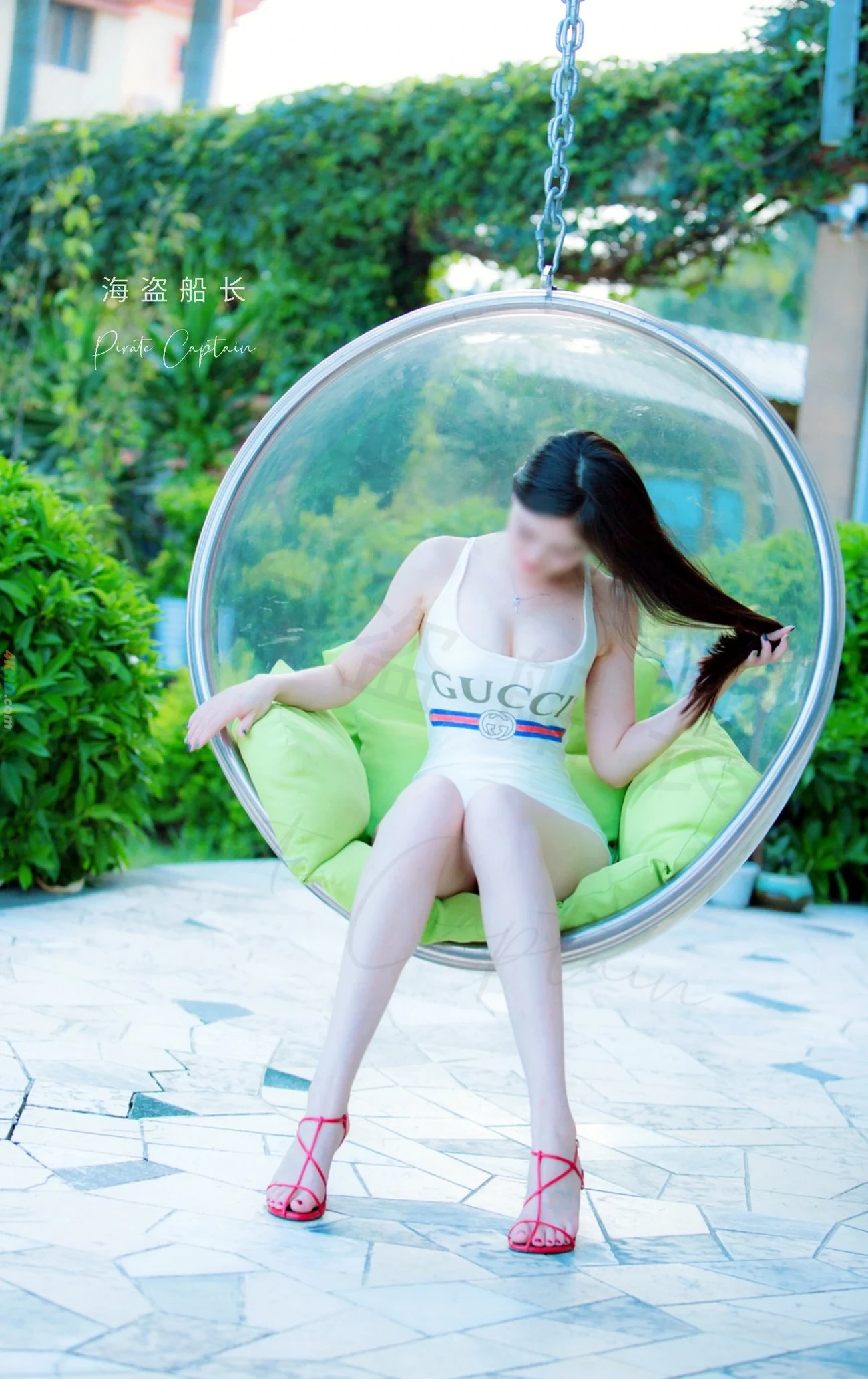 [OtherXXX] [SheYingShi] HaiDaoChuanZhang ZhongJinQuanBaoDuoWeiJiuTouShenJiPinNuShenDaHongPa — photo 169