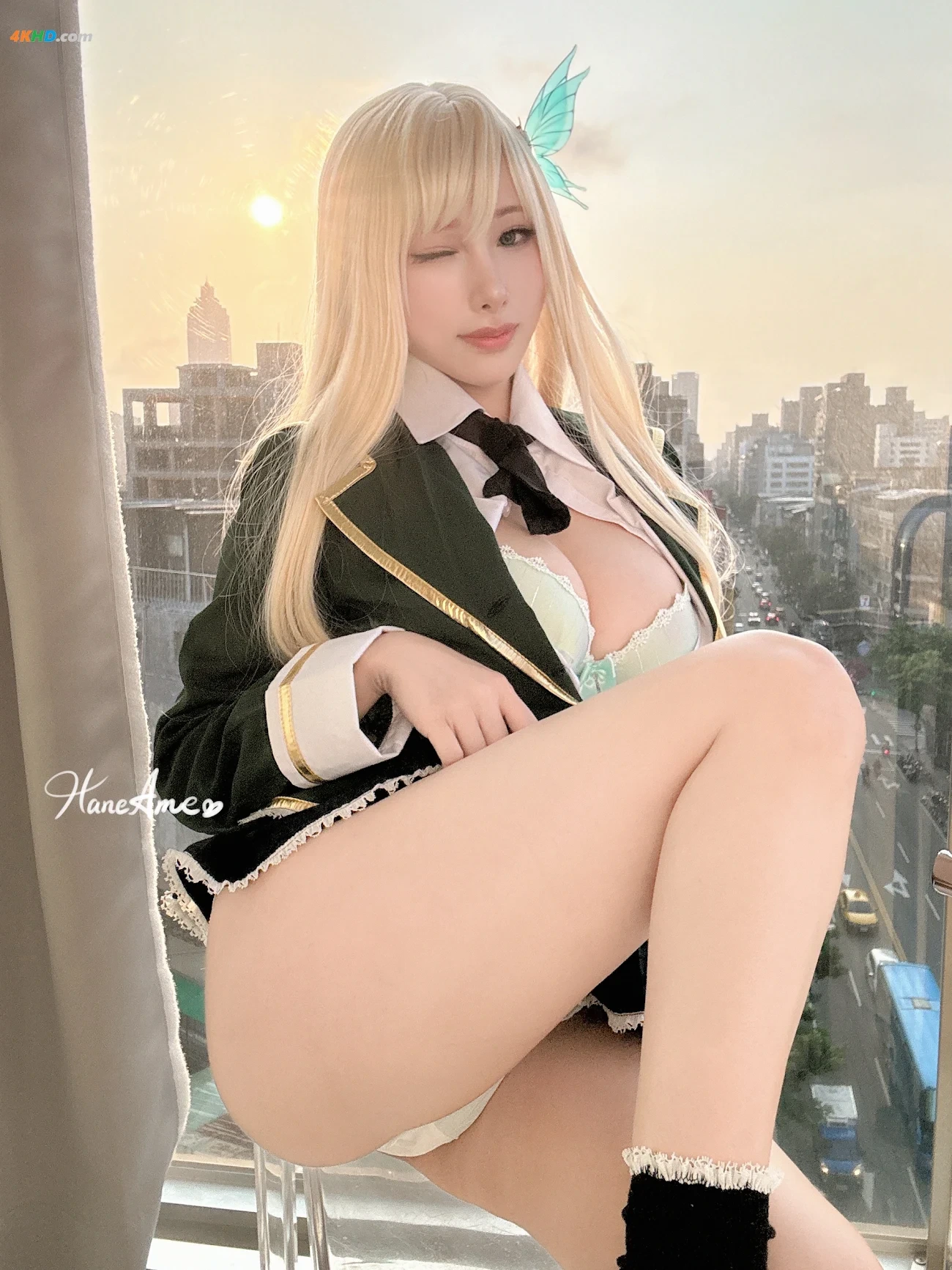 YuBo_HaneAme Haganai Kashiwazaki SenaBaiQiXingNai — photo 34