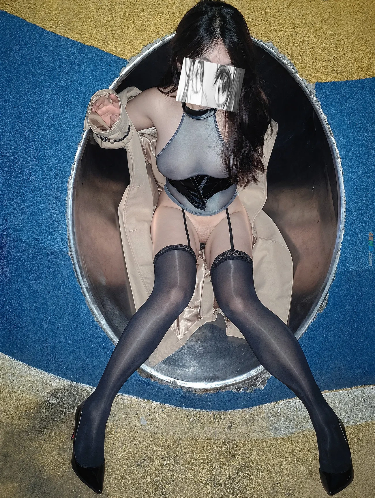 [OtherXXX] Qiuzi_china - RenQiDiaoJiaoHuWaiLuChu — photo 82