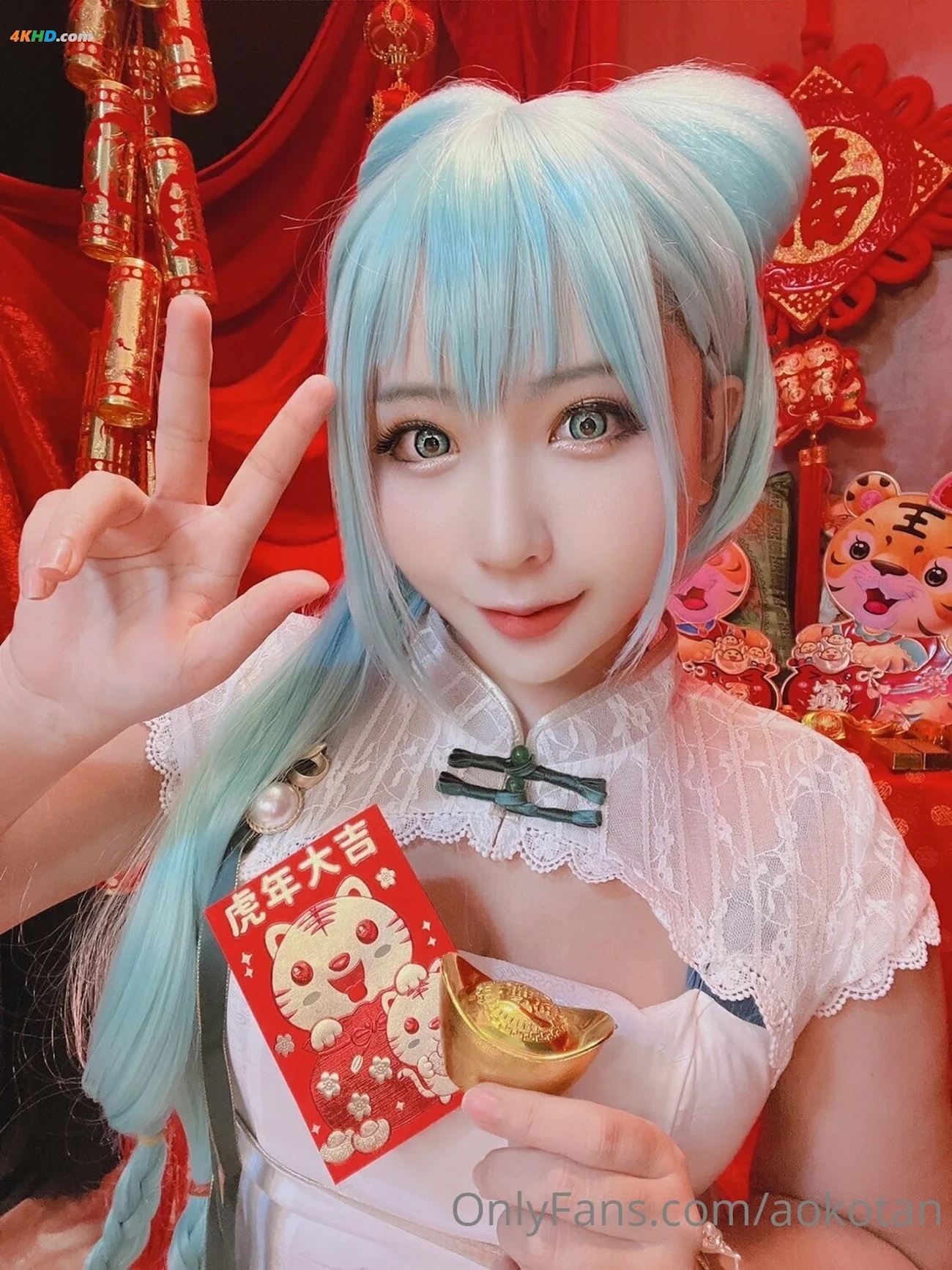Aokotan - Miku china dress — photo 3